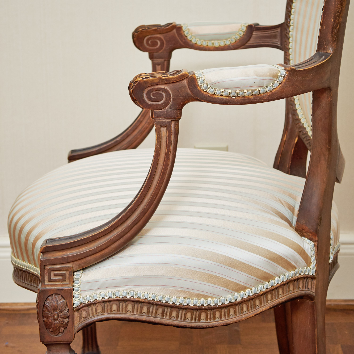 Antique Fauteuils from G. Bittner's Sons of Louisville, Kentucky