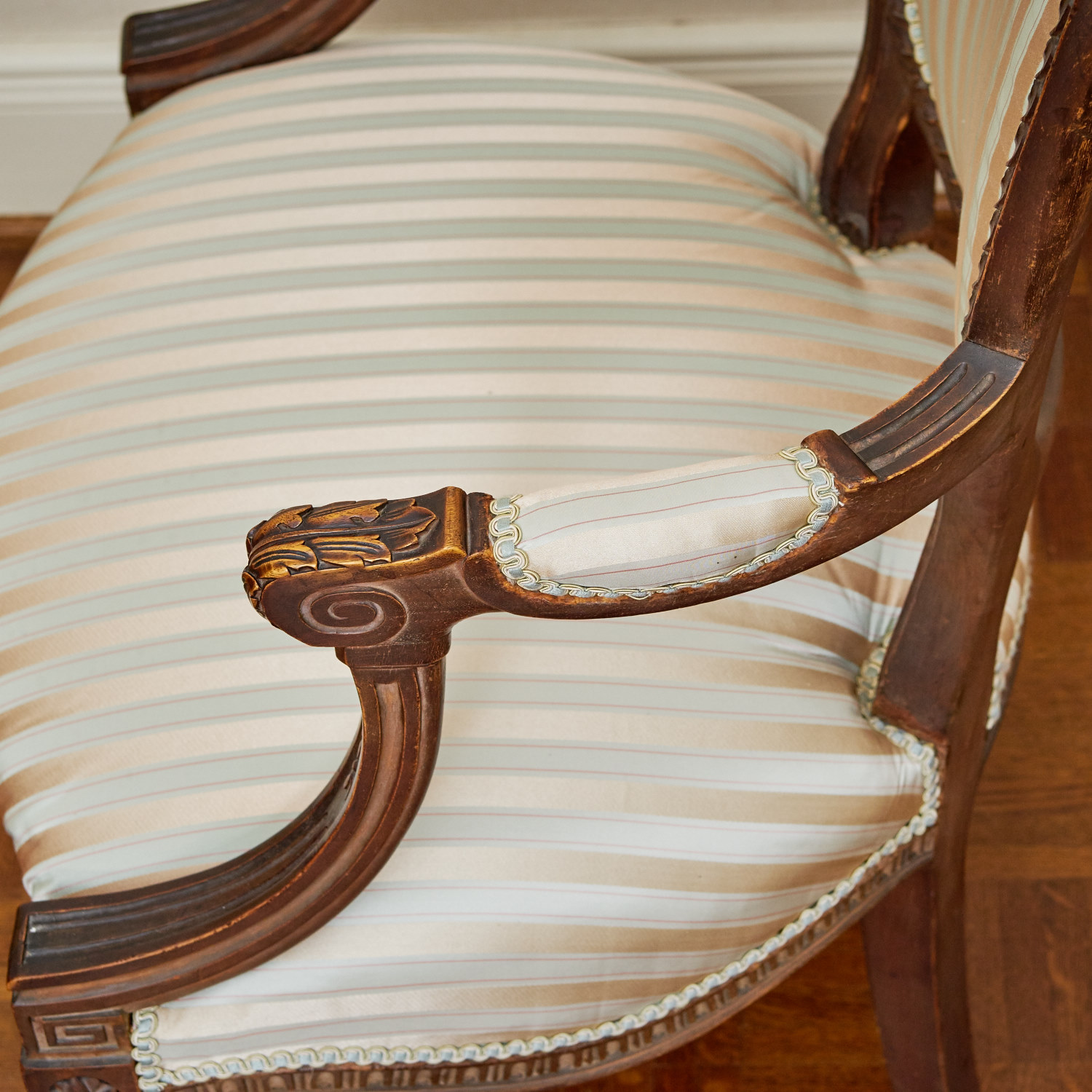 Antique Fauteuils from G. Bittner's Sons of Louisville, Kentucky