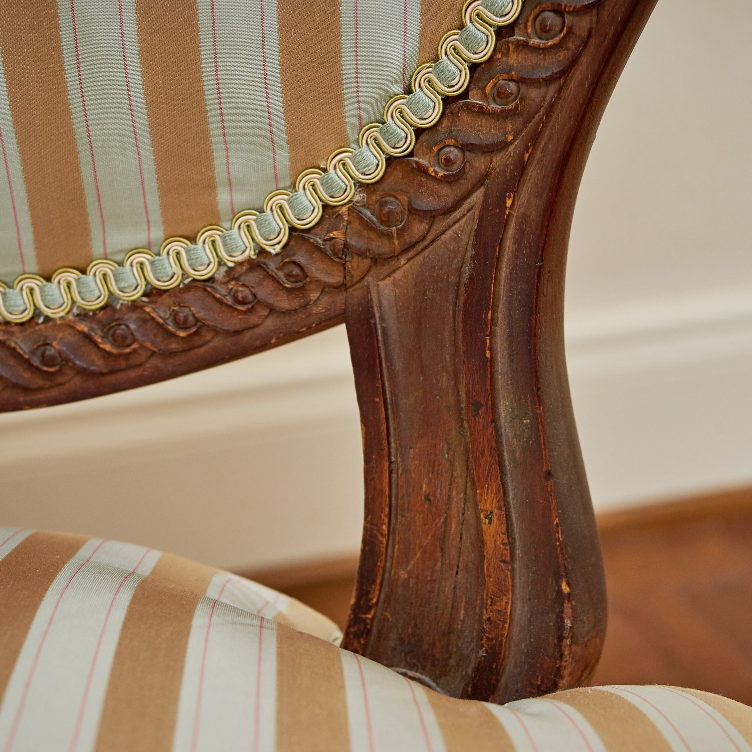 Antique Fauteuils from G. Bittner's Sons of Louisville, Kentucky