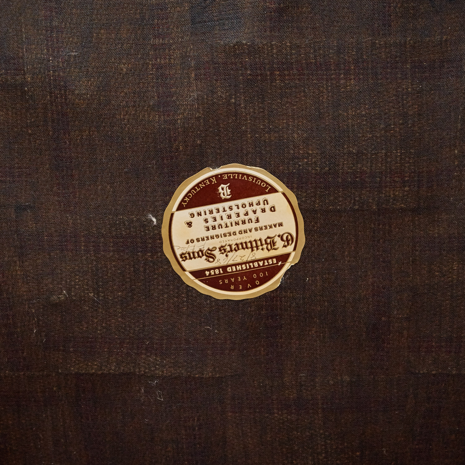 Antique Fauteuils from G. Bittner's Sons of Louisville, Kentucky