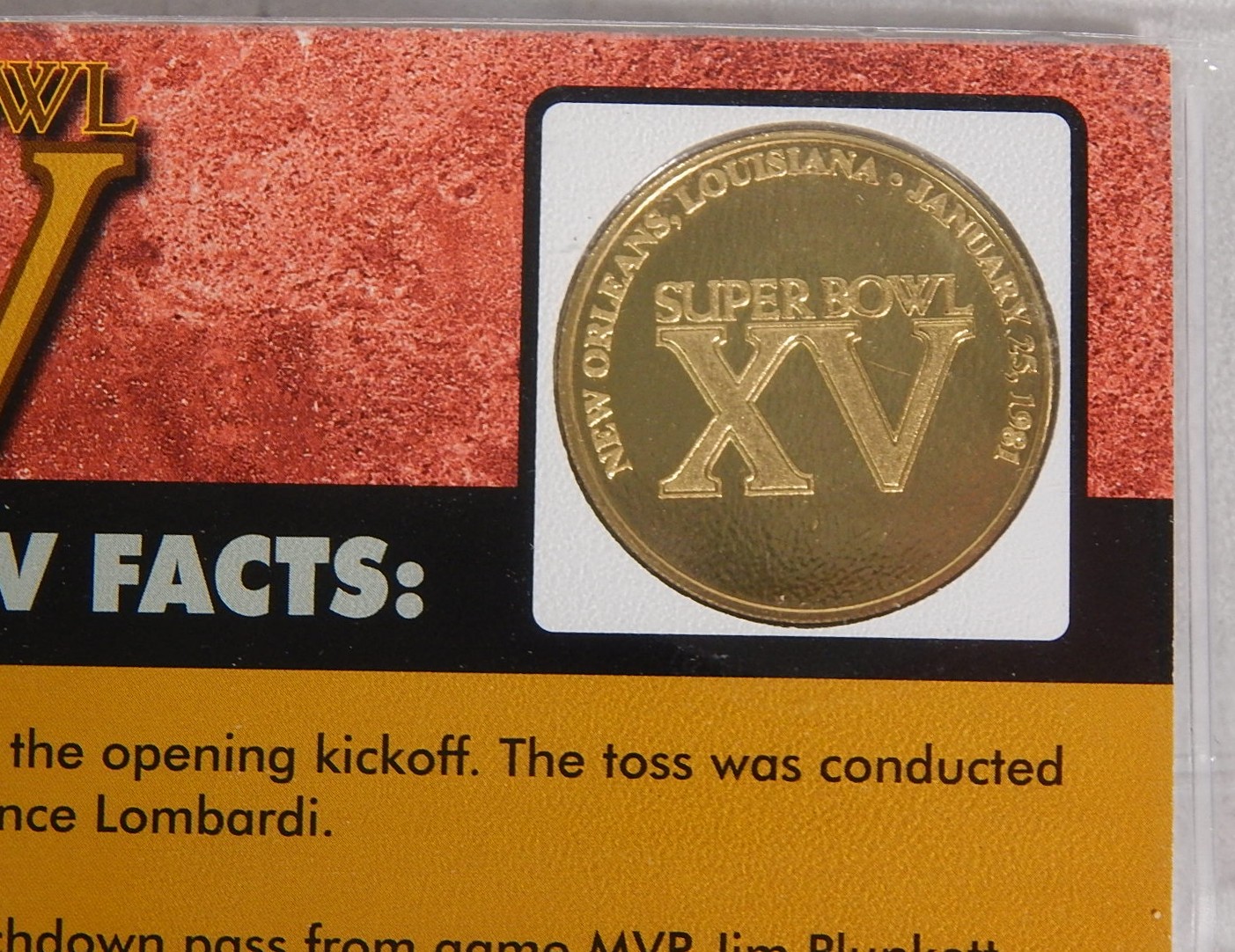 Danbury Mint NFL Super Bowl Flip Coin Collection