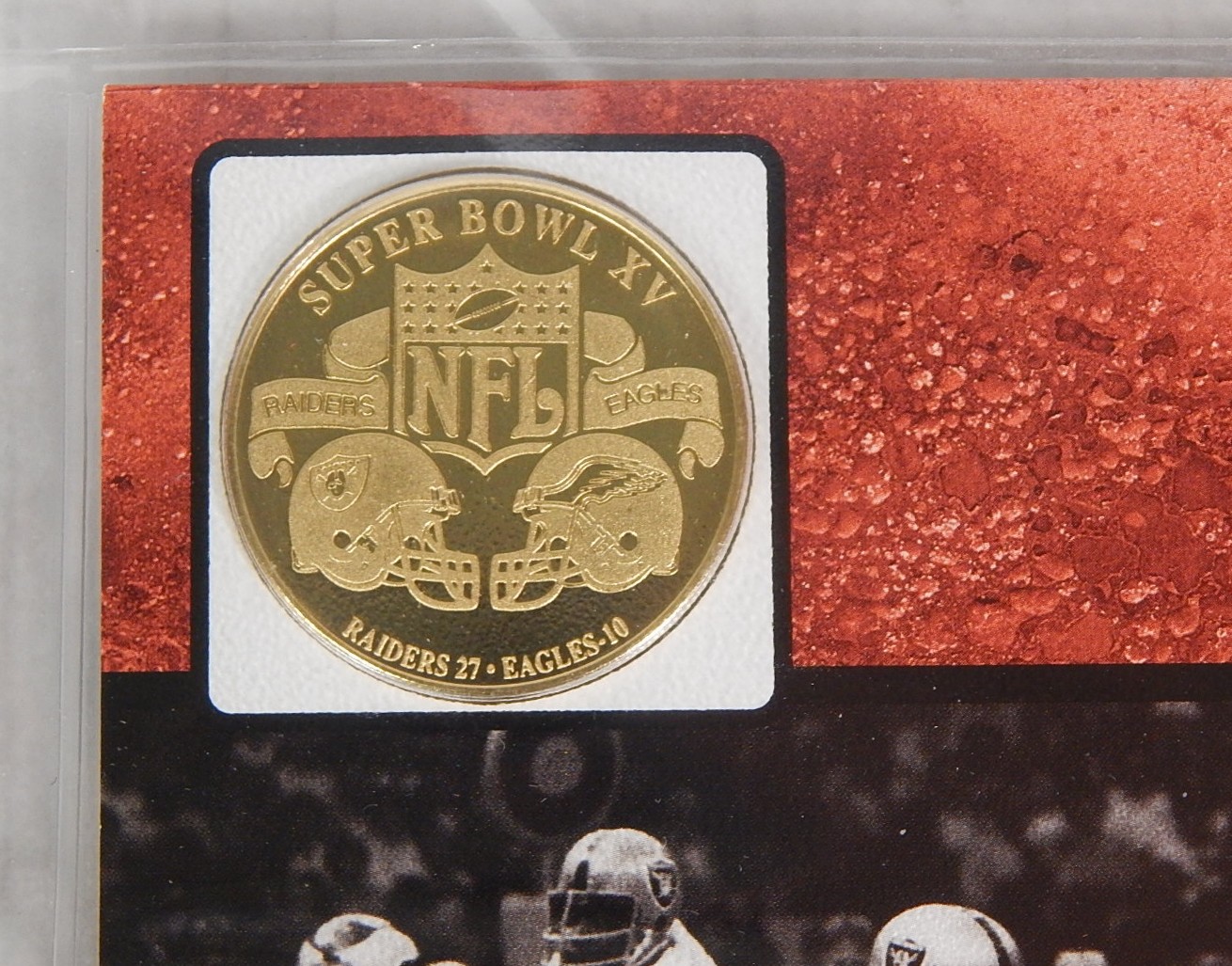 Danbury Mint NFL Super Bowl Flip Coin Collection