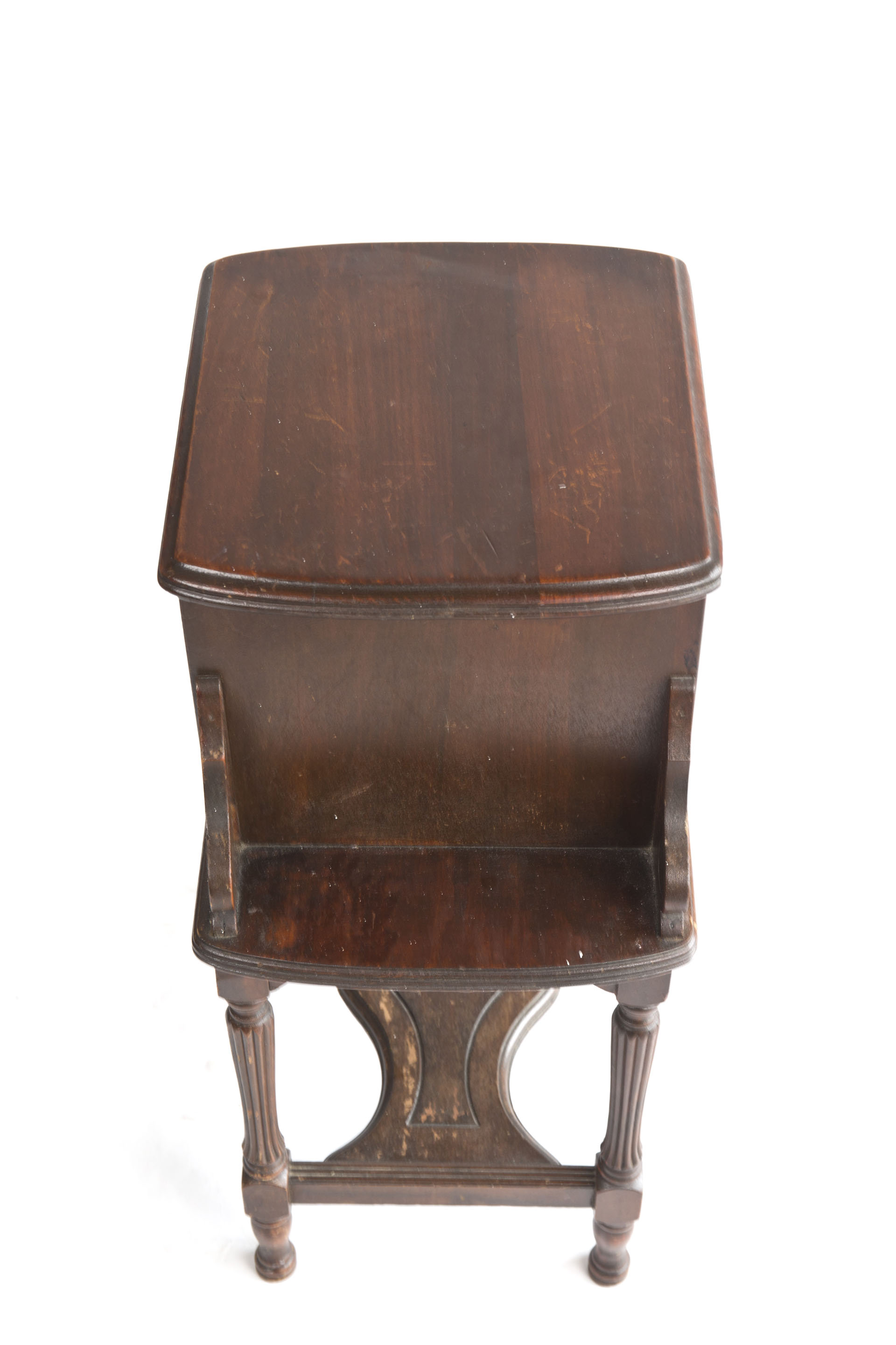 Early 20th Century Copper-Lined Smoking Stand