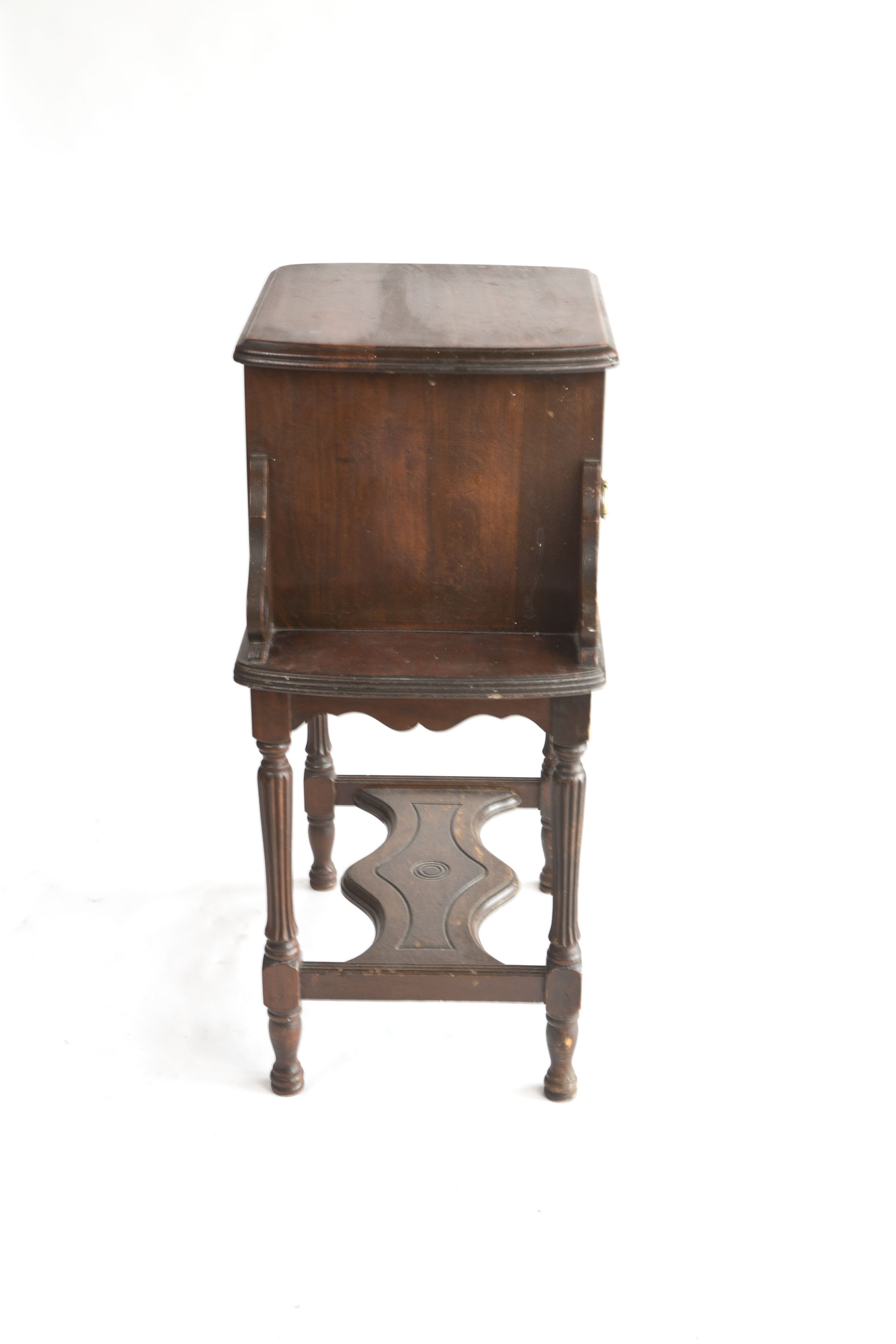 Early 20th Century Copper-Lined Smoking Stand