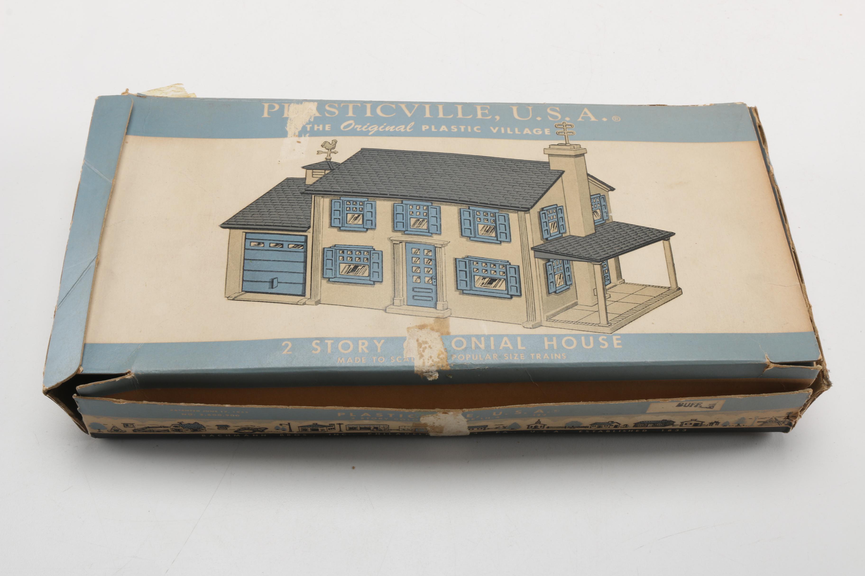 Collection of Plasticville Model Kits