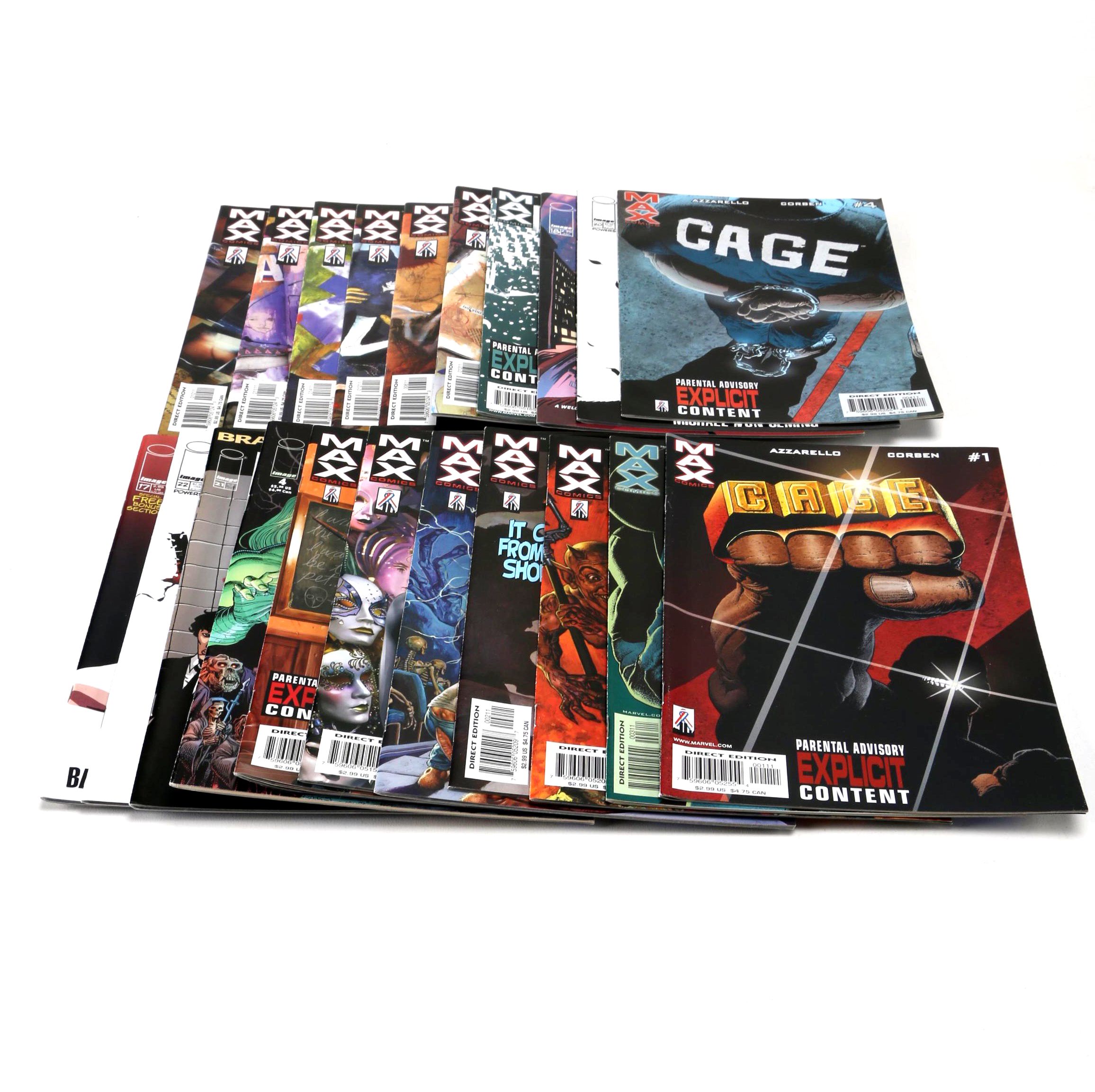 Modern Age Max and Image Comic Books