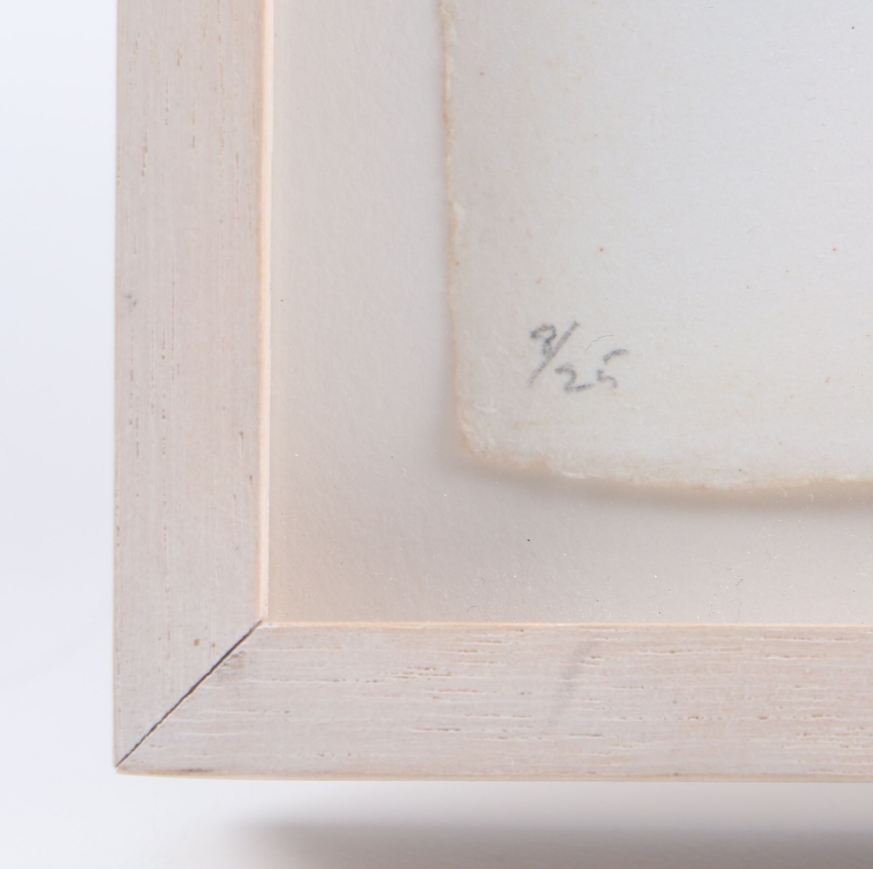 Jasper Johns Signed Limited Edition Etchings with Aquatint "Untitled (Red, Yellow, Blue)"