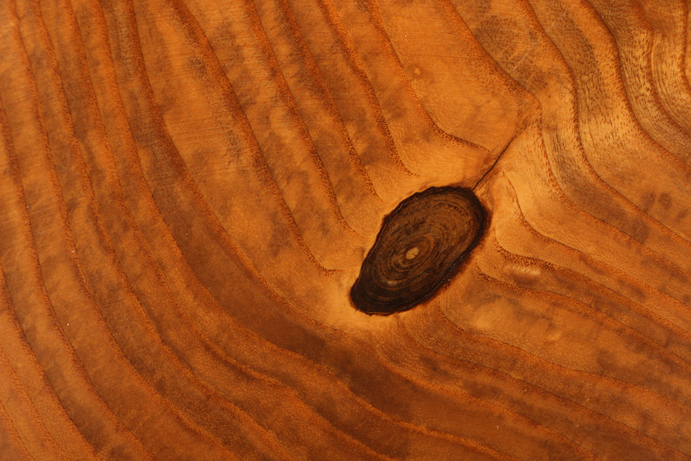 White Ash Burlwood Bowl by David Lory