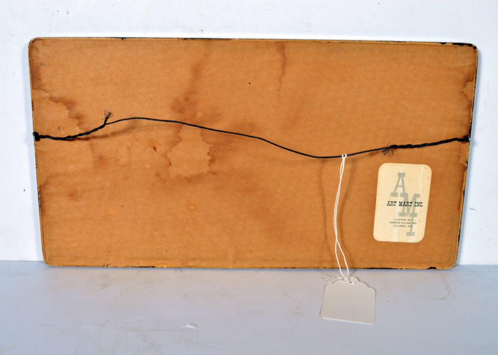 Vintage Framed Japanese Triptych Genre Scene Painting on Silk