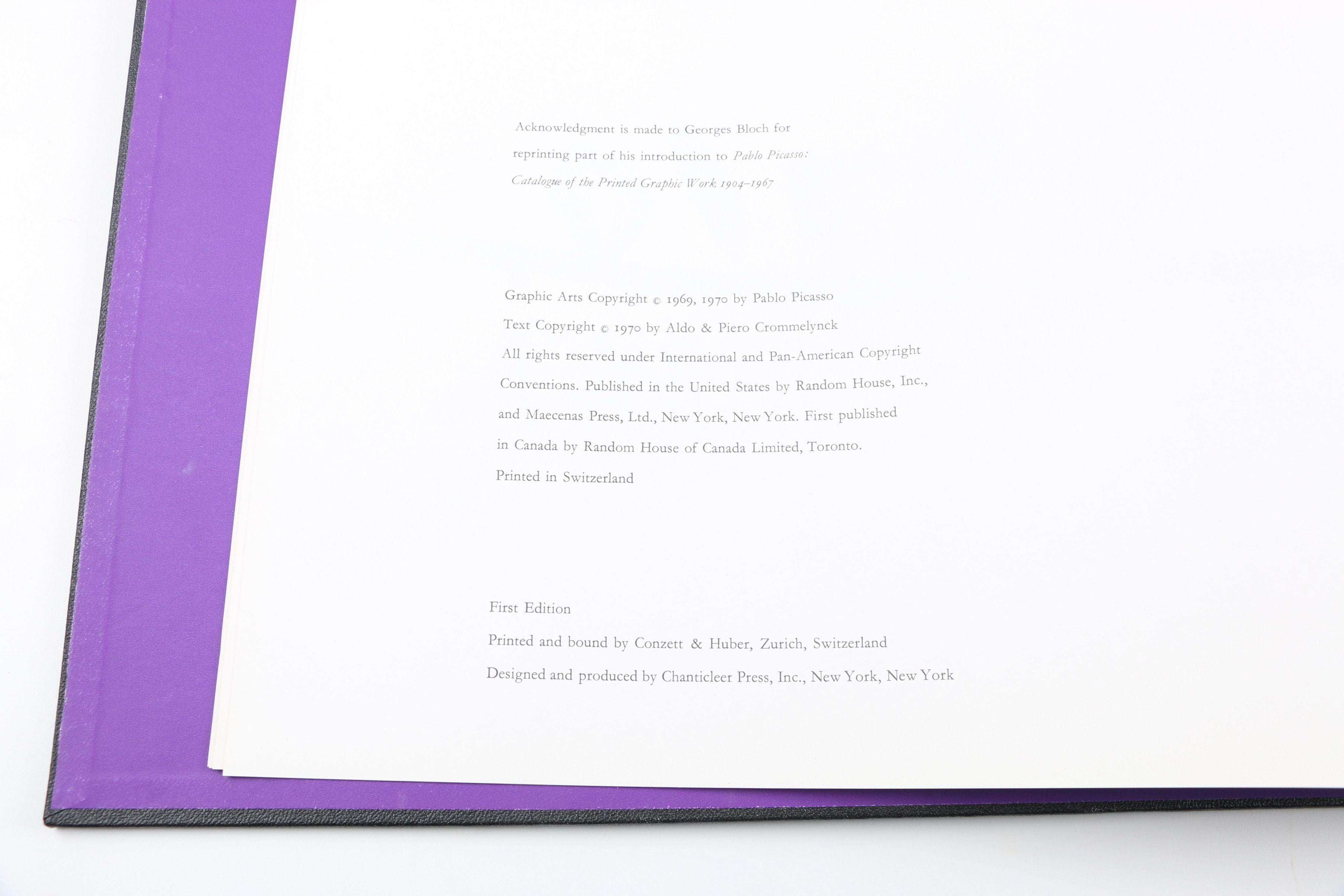 Collector's Rare Complete First Edition "Picasso 347" Volumes