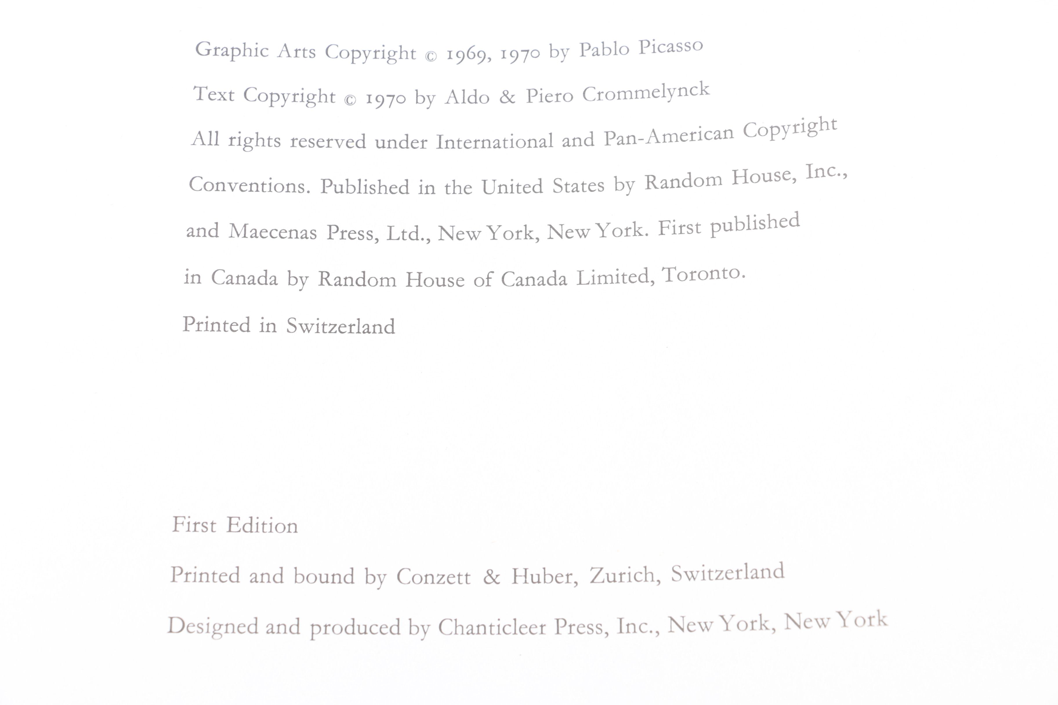 Collector's Rare Complete First Edition "Picasso 347" Volumes