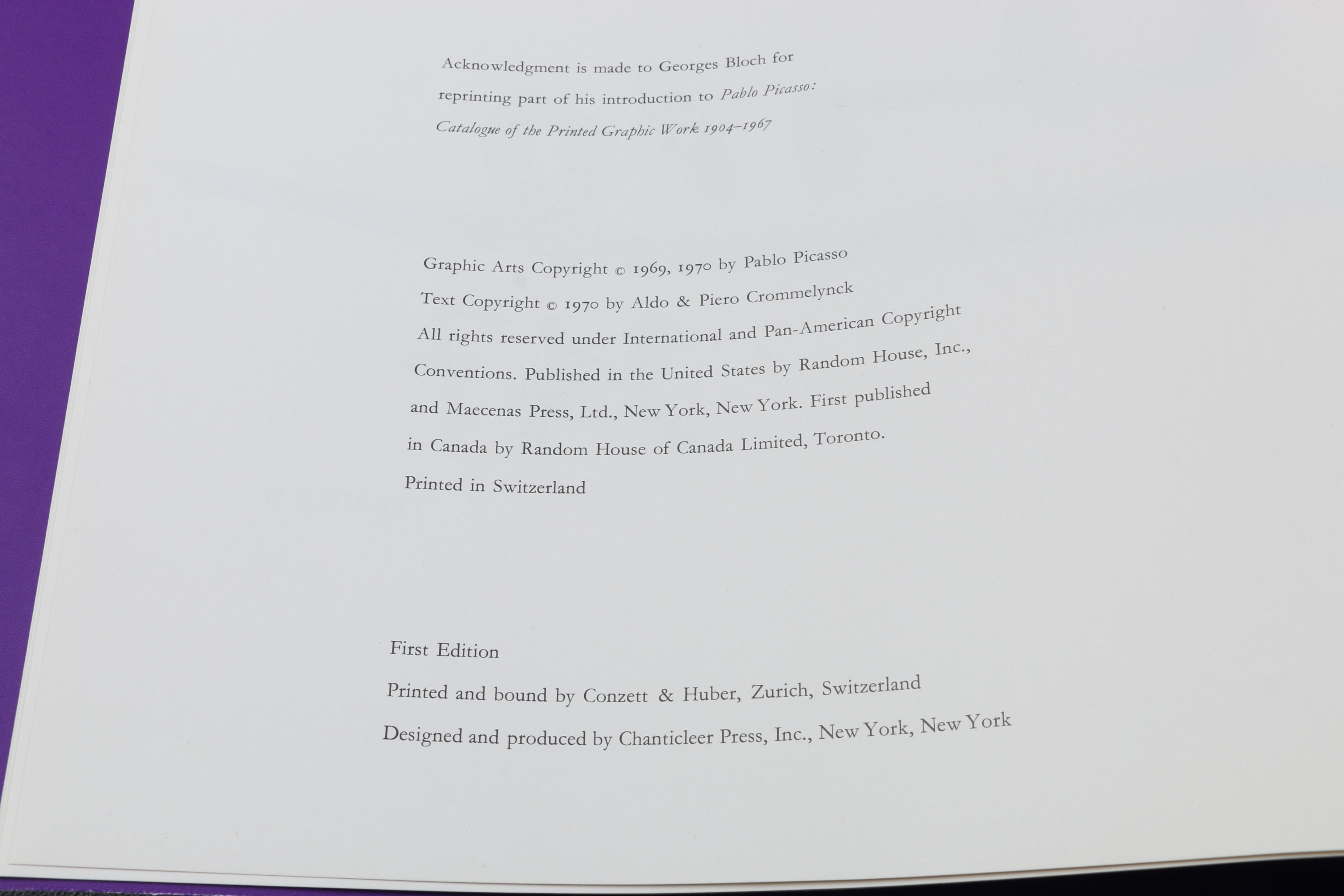 Collector's Rare Complete First Edition "Picasso 347" Volumes