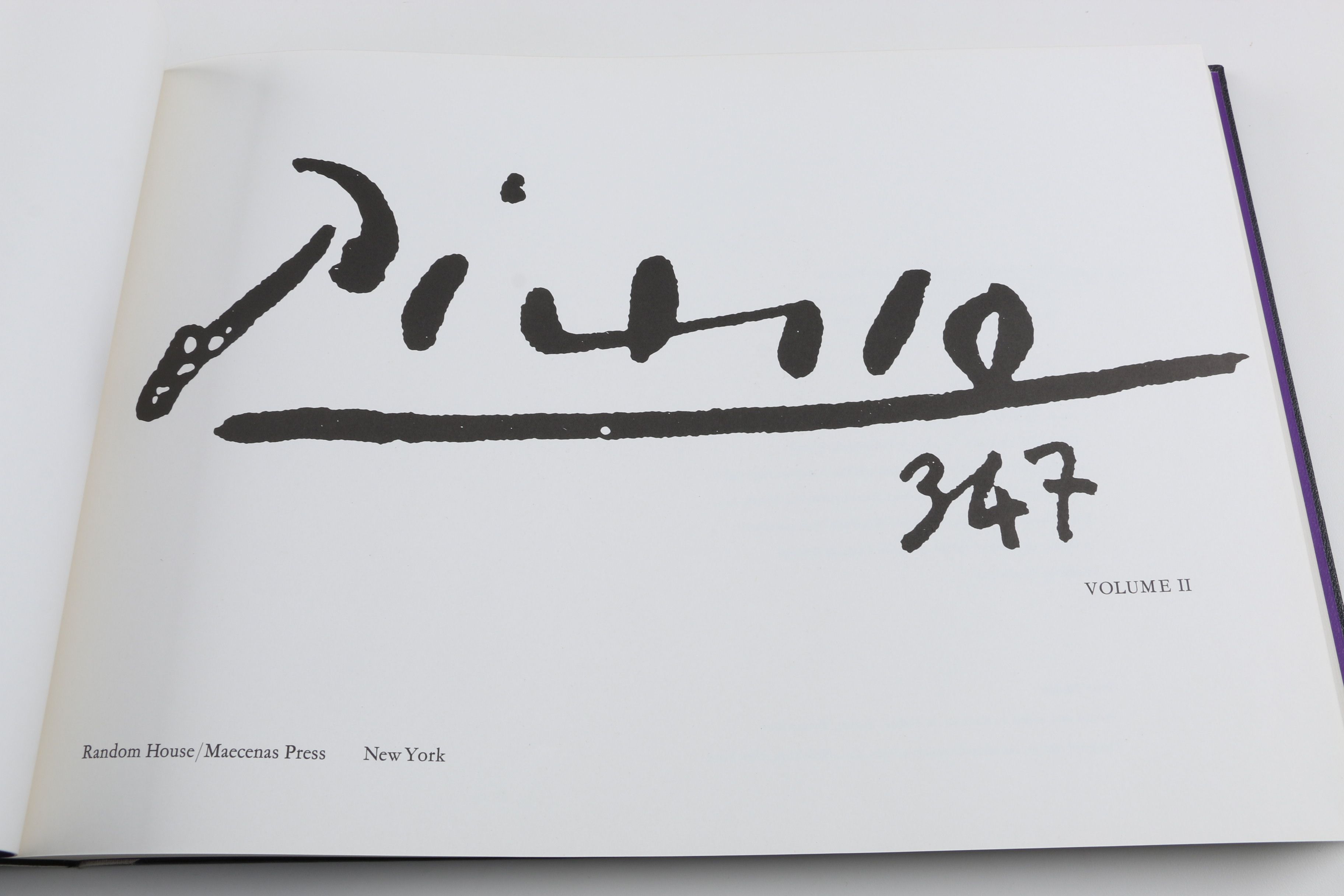 Collector's Rare Complete First Edition "Picasso 347" Volumes