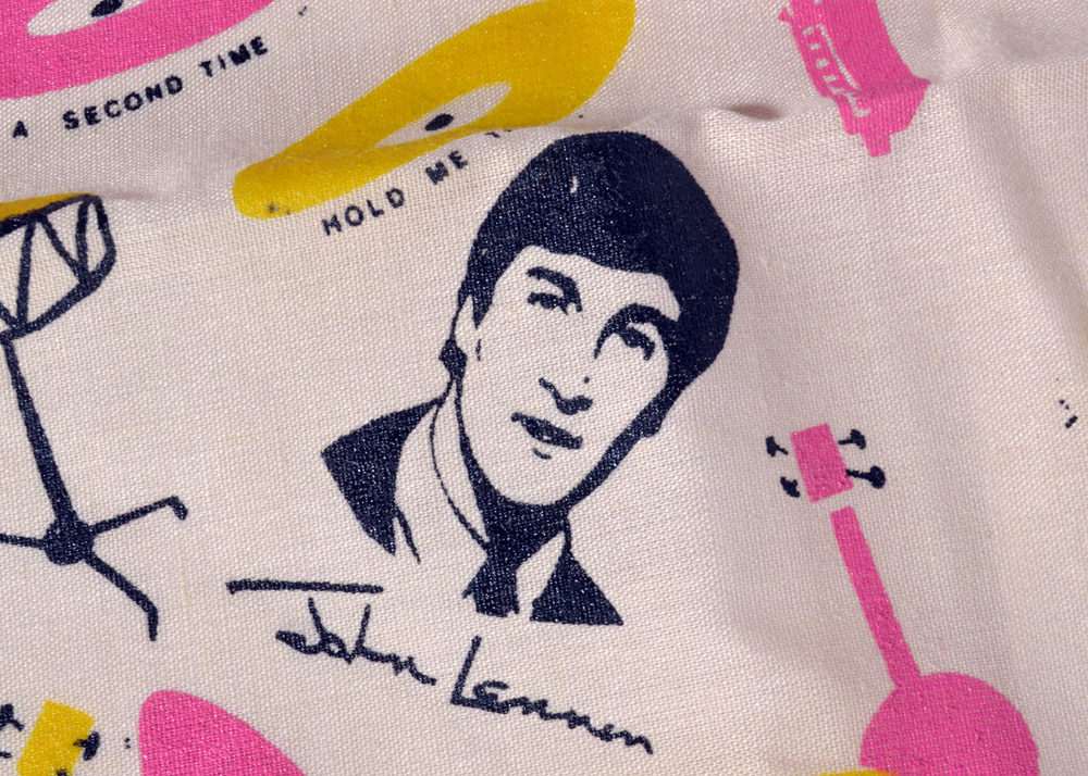 Three Vintage Beatles Handkerchiefs