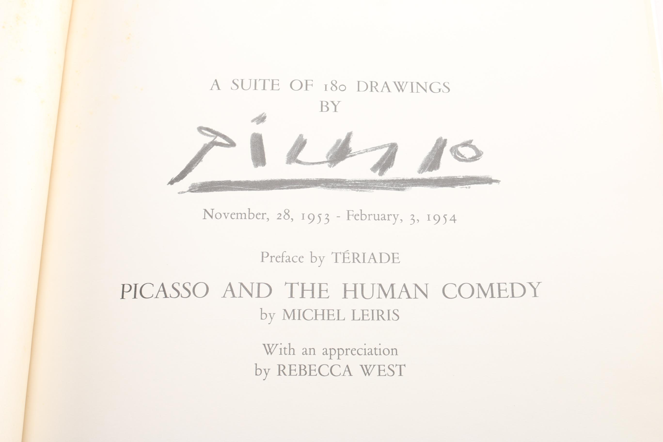 "Picasso and the Human Comedy: A Suite of 180 Drawings"