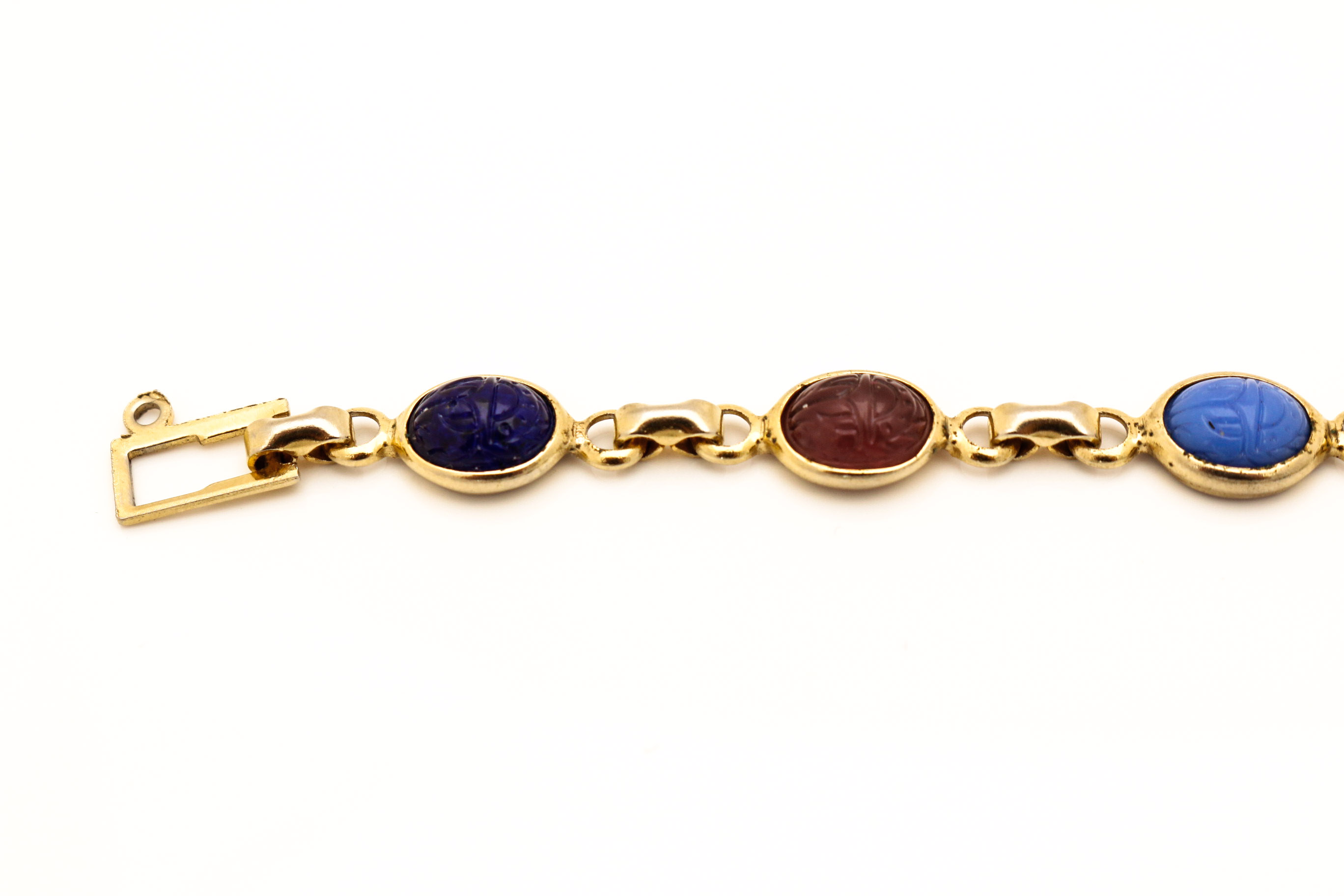 Egyptian Revival Mid Century Bracelets