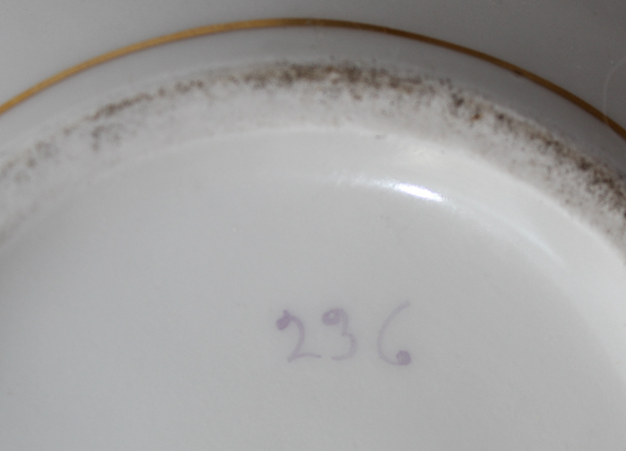 Vintage Floral Creamer and Sugar Dish