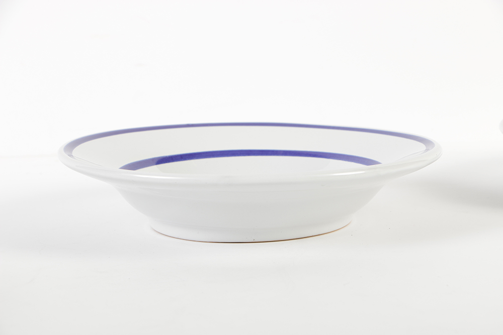 Handcrafted Italian Majolica Dinnerware by Sol LeWitt