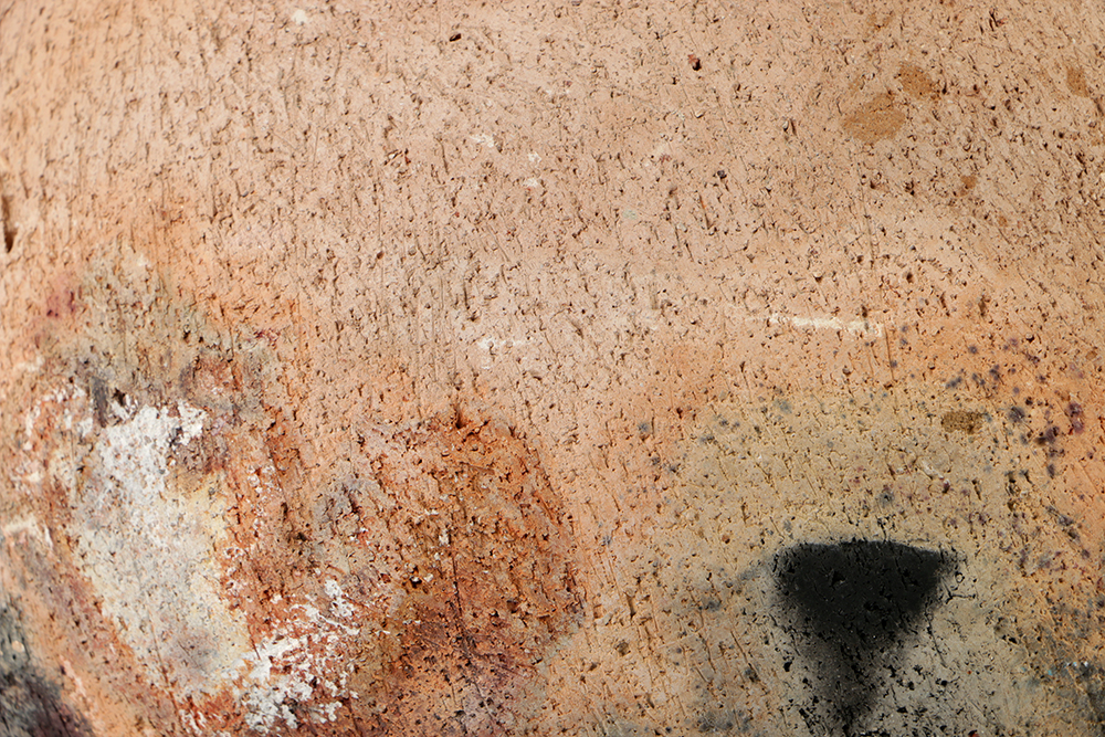 Rick Dillingham Asymmetric Pit Fired Stoneware Vessel