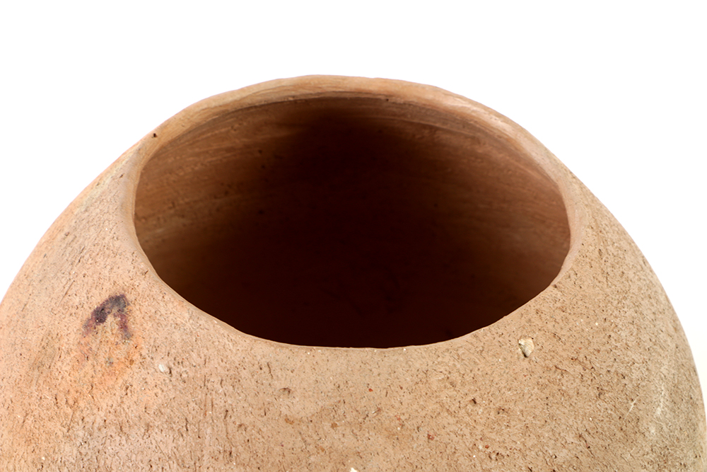 Rick Dillingham Asymmetric Pit Fired Stoneware Vessel