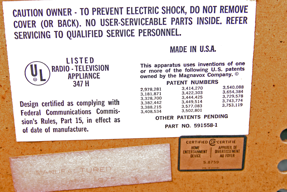 Vintage Magnavox Console Stereo