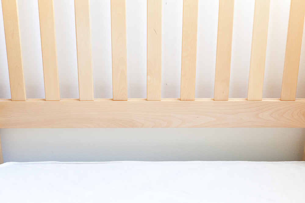 Contemporary Mission Style Twin Size Bed Frame