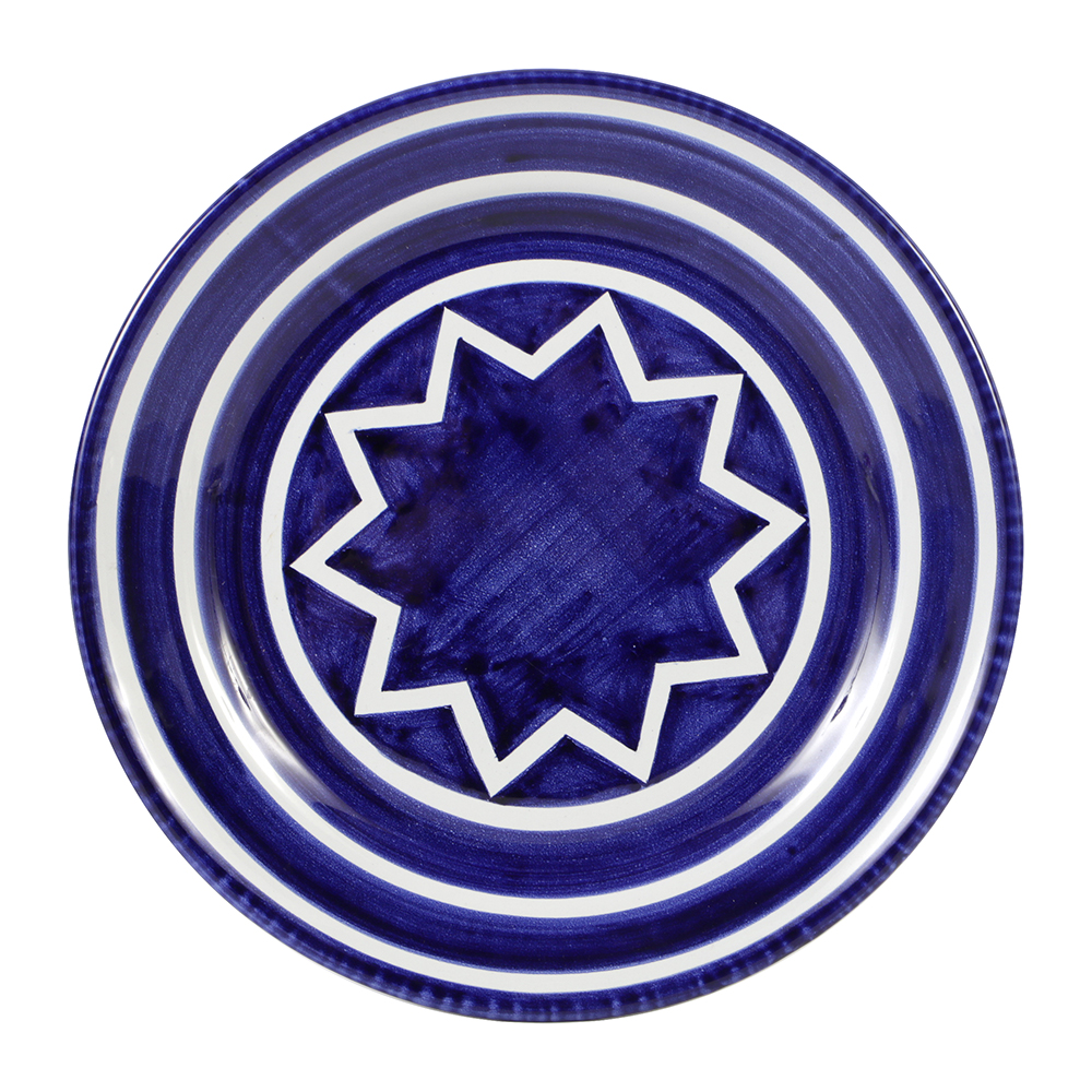 Handcrafted Italian Majolica Serving Platter by Sol LeWitt