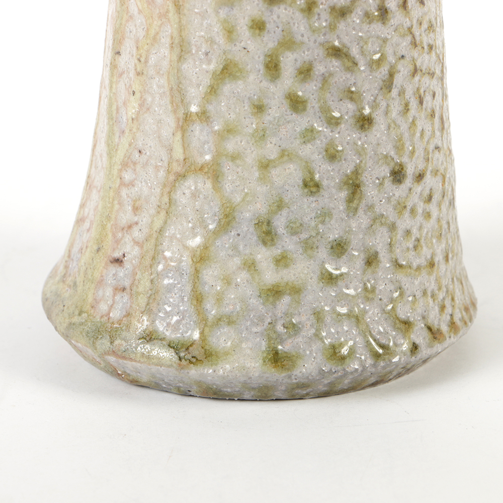 Karen Karnes Hand-Thrown Stoneware Salt Glazed Vase
