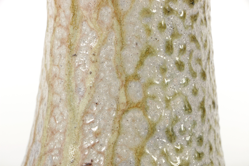 Karen Karnes Hand-Thrown Stoneware Salt Glazed Vase