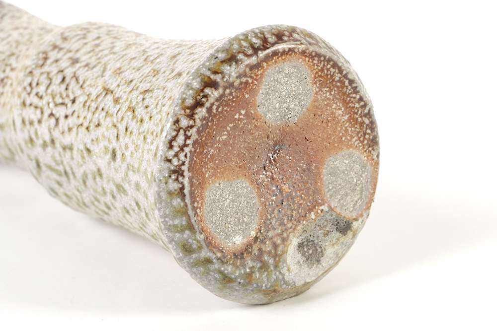 Karen Karnes Hand-Thrown Stoneware Salt Glazed Vase