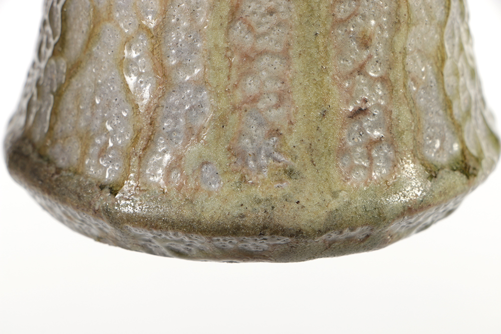 Karen Karnes Hand-Thrown Stoneware Salt Glazed Vase