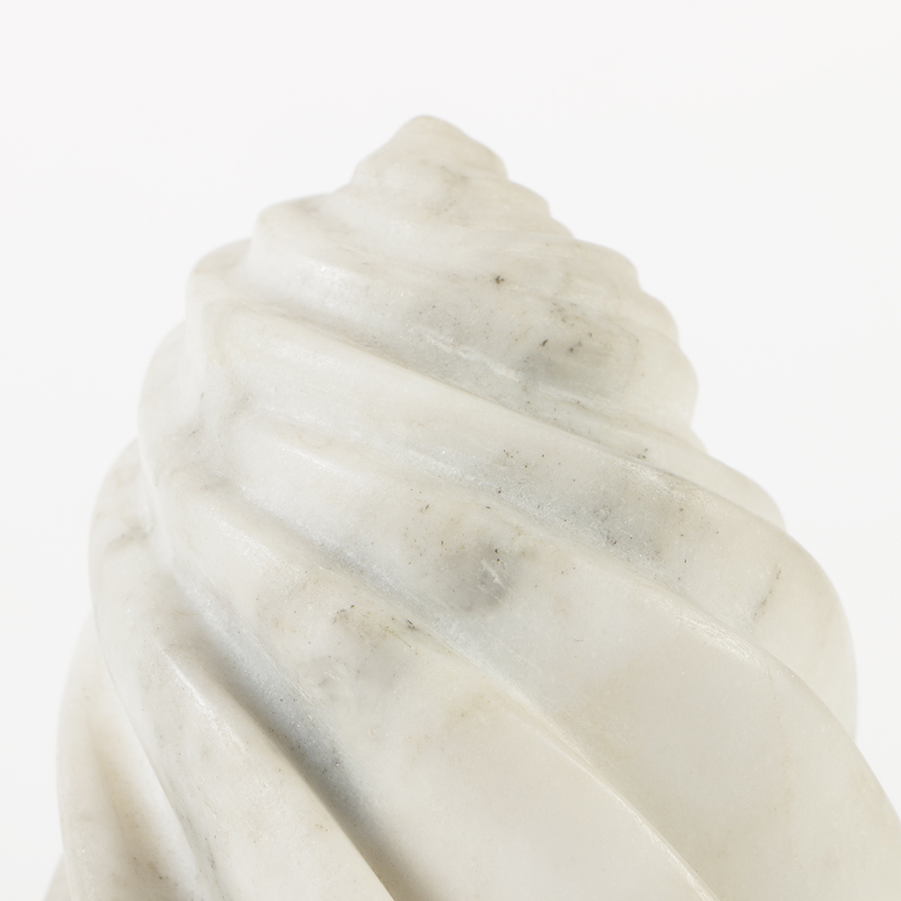 William Schneider Marble Spiral Sculpture