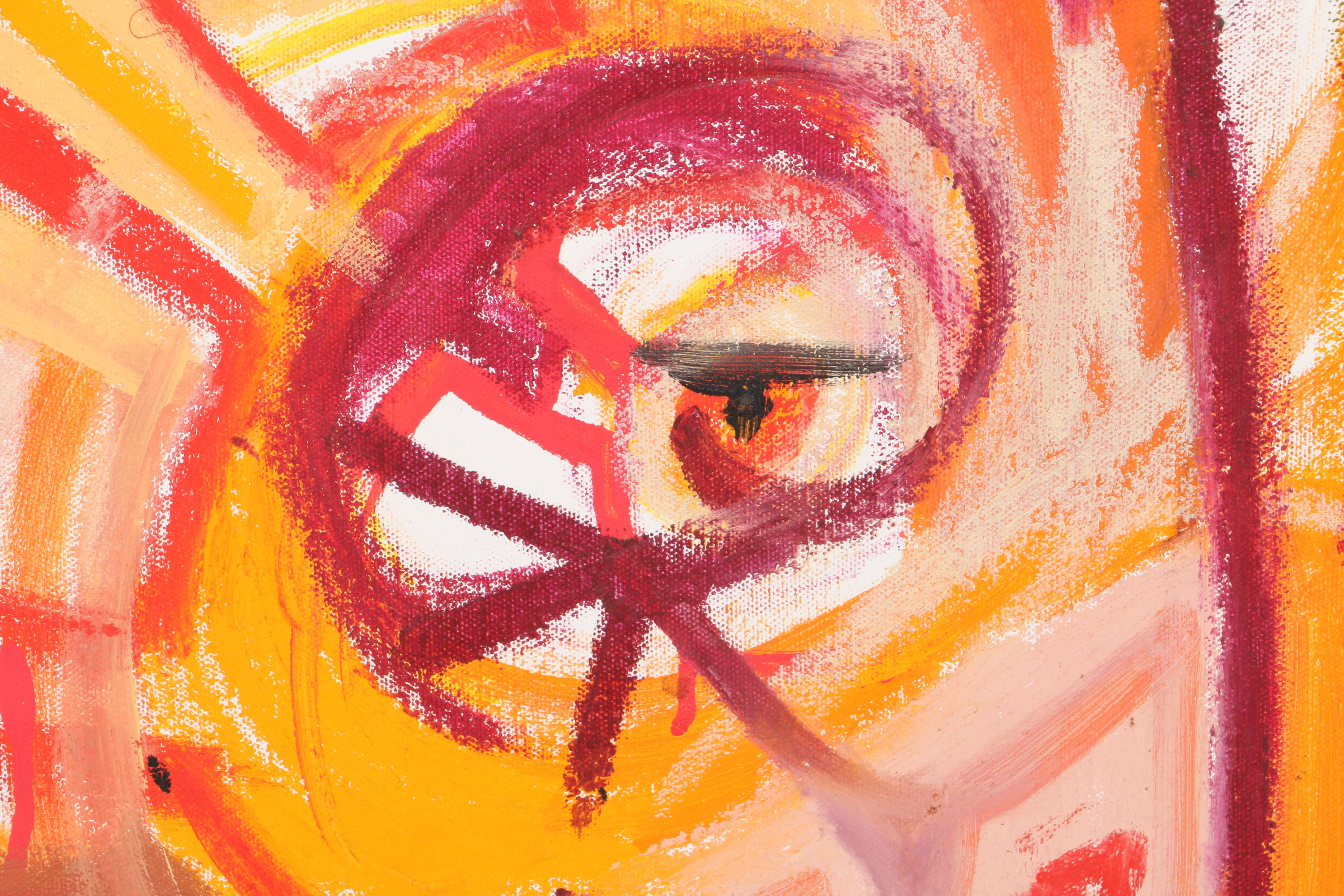 Oil on Canvas of a Sator Square