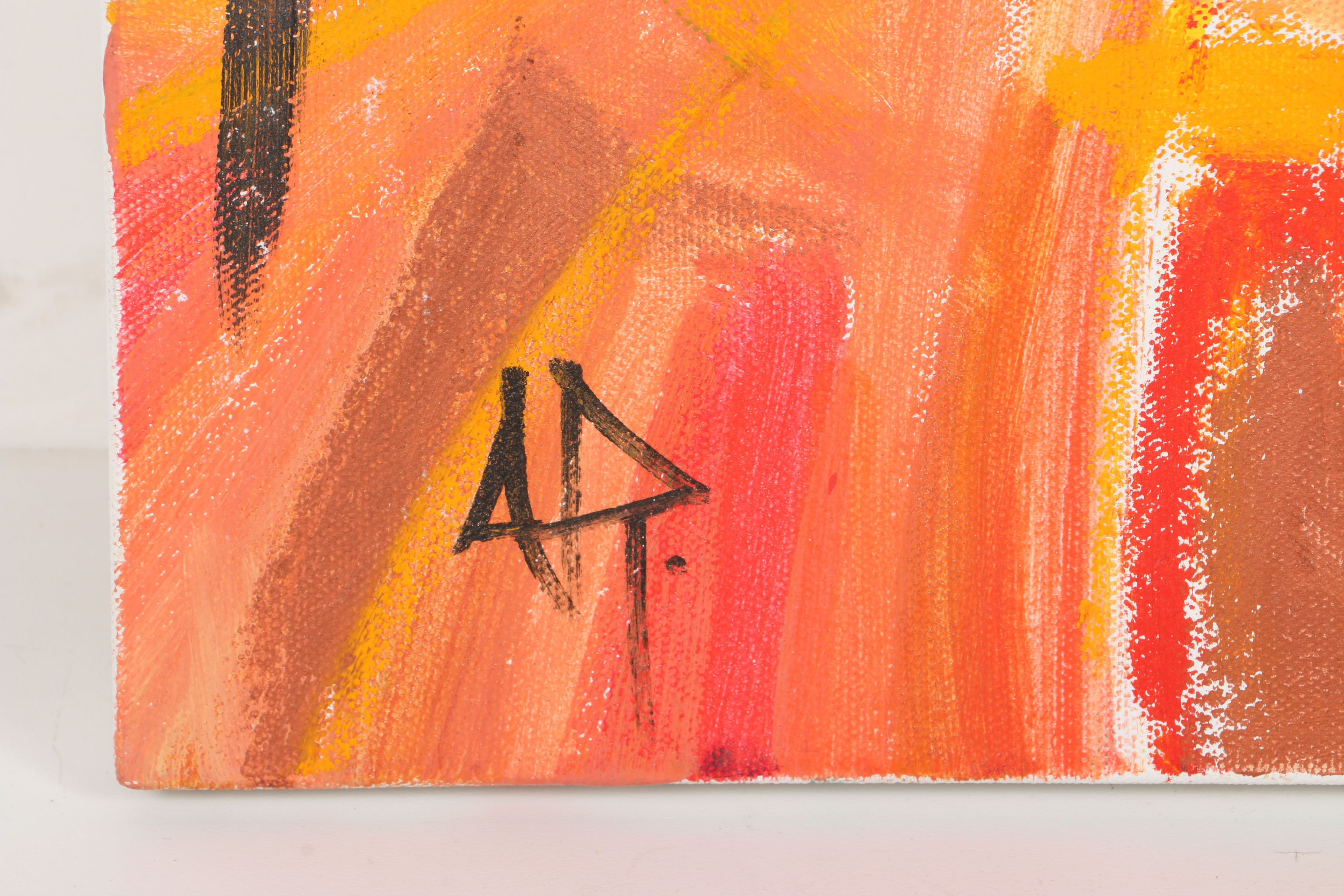 Oil on Canvas of a Sator Square