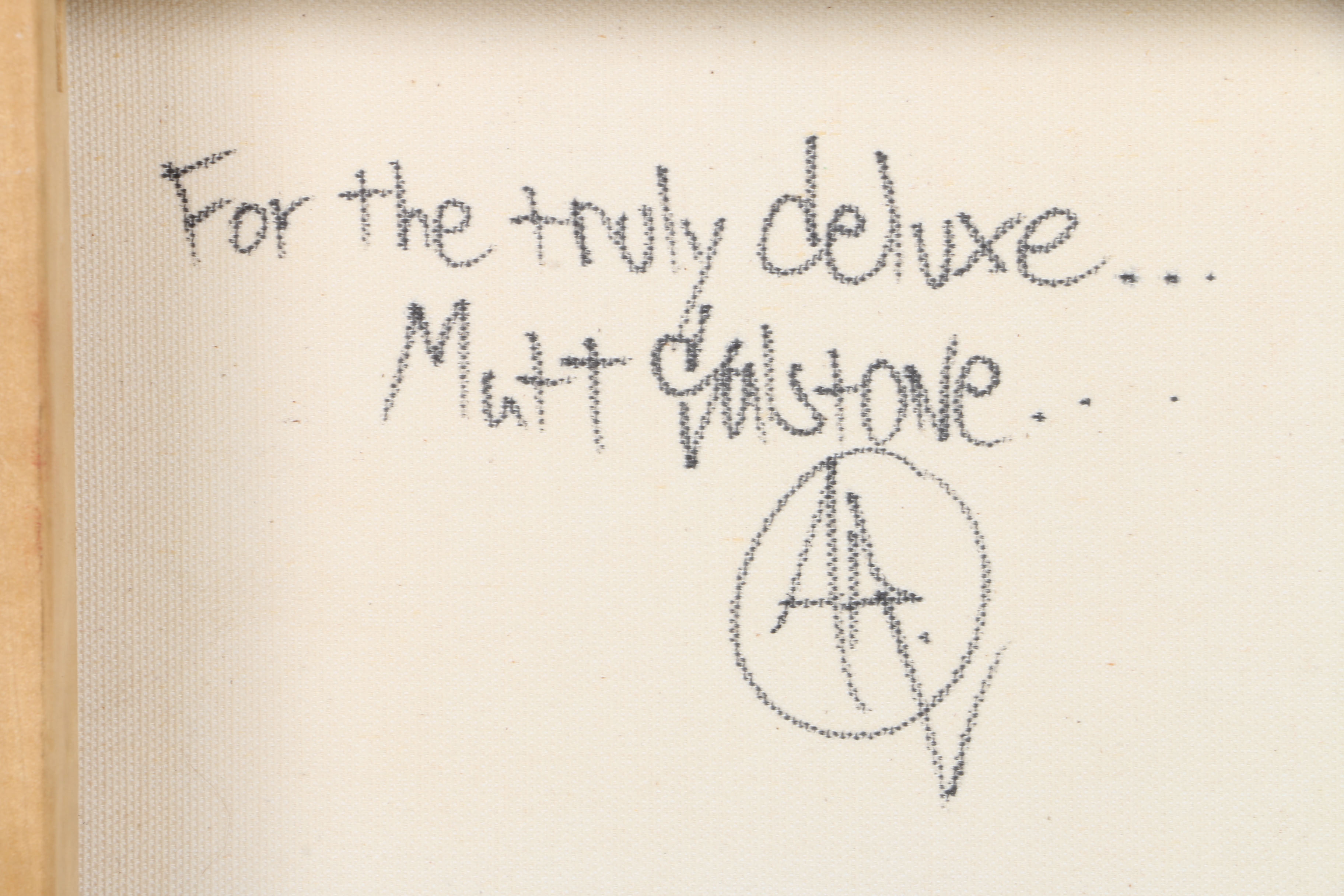 Oil on Canvas of a Sator Square