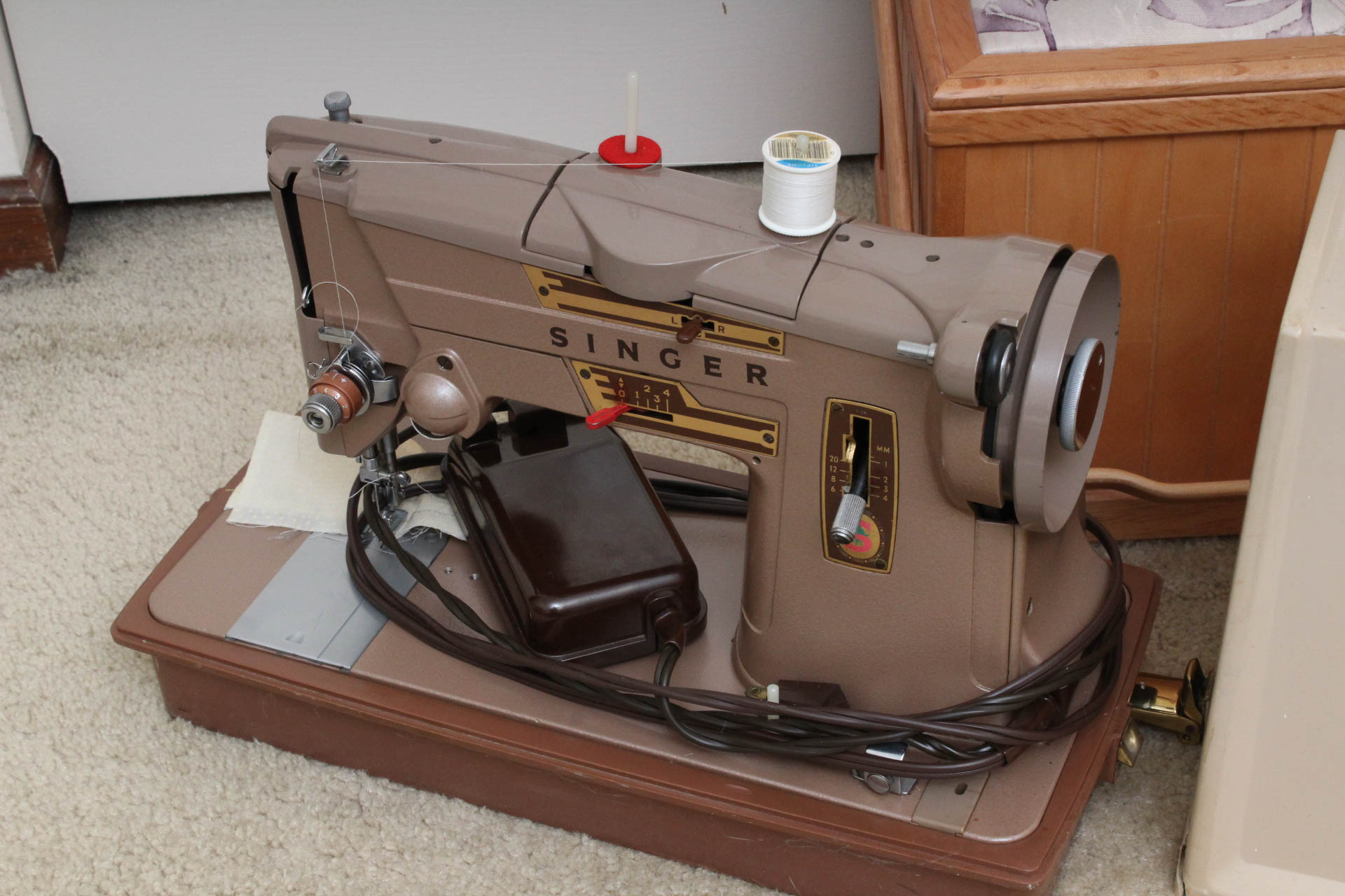 Vintage Singer Sewing Machine and Craft Collection