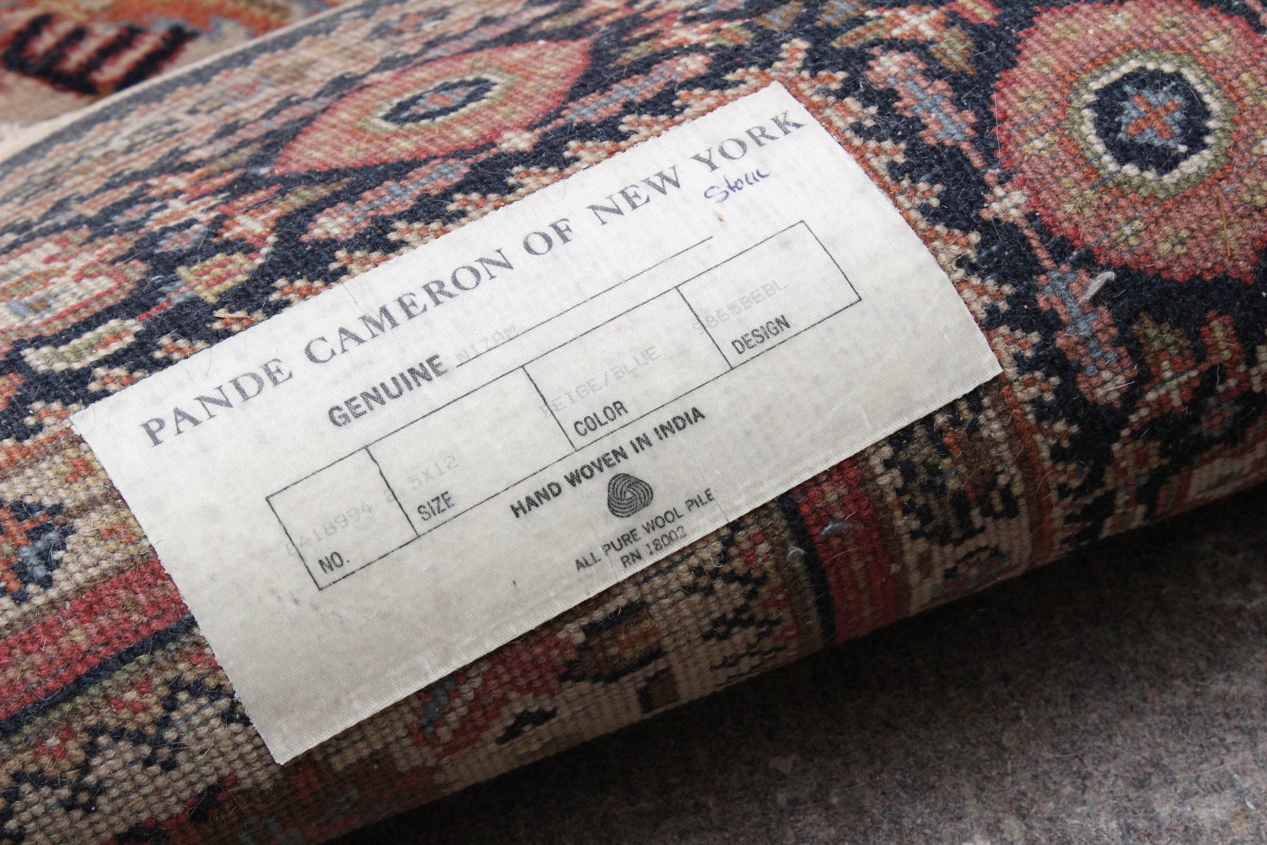 Hand Knotted Persian Herati Runner