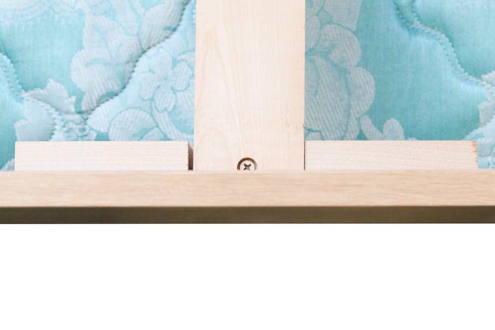 Contemporary Mission Style Twin Size Bed Frame