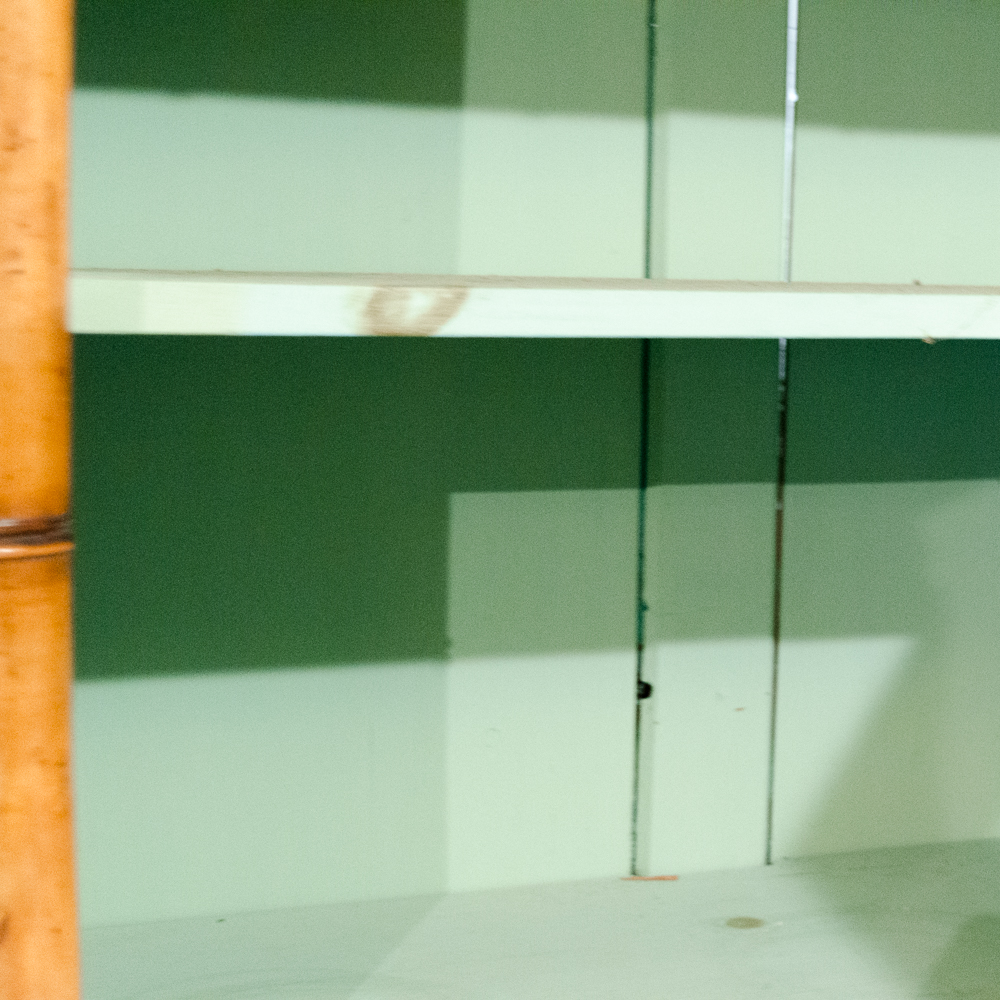 Late 19th Century Aesthetic Movement Faux Bamboo Display Cabinet