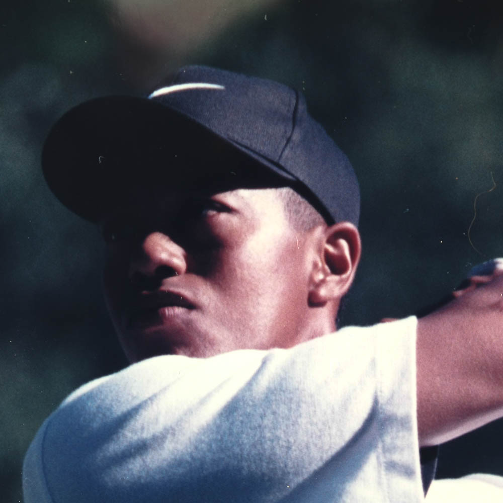 Framed Photograph of Tiger Woods