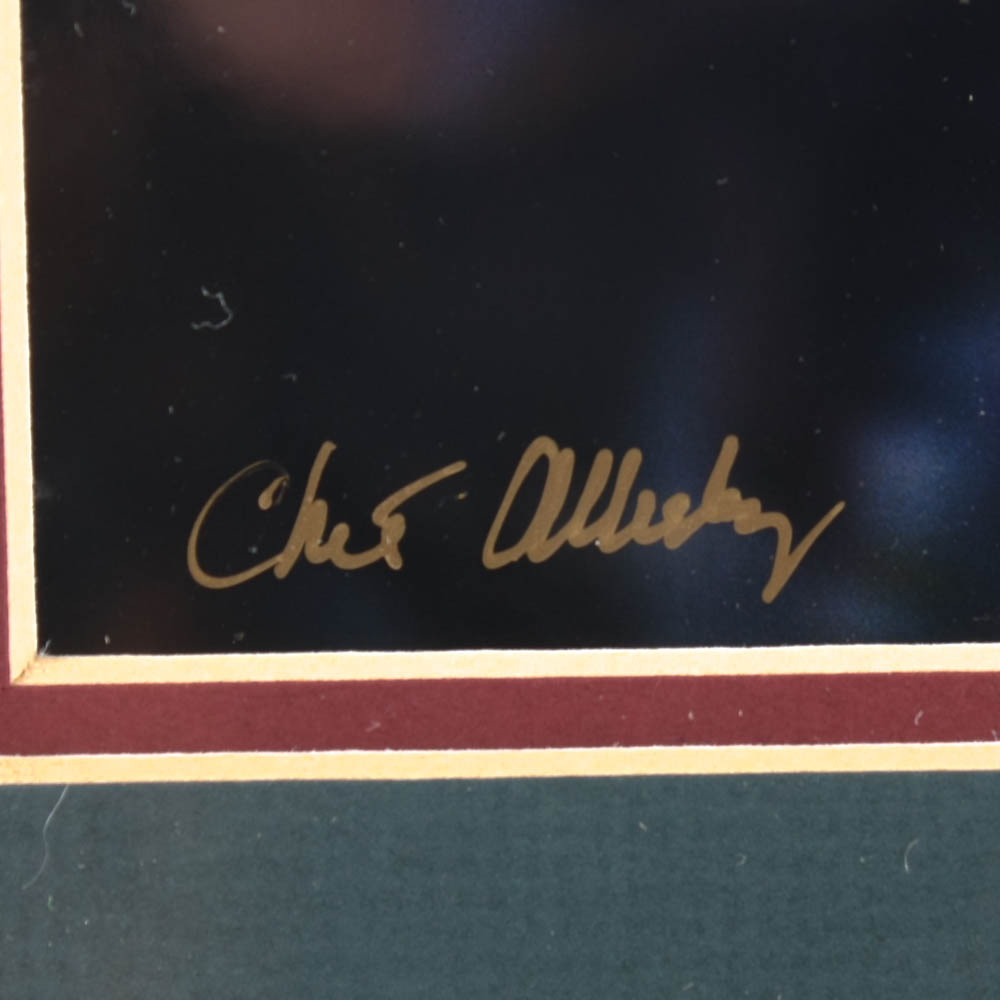 Framed Photograph of Tiger Woods