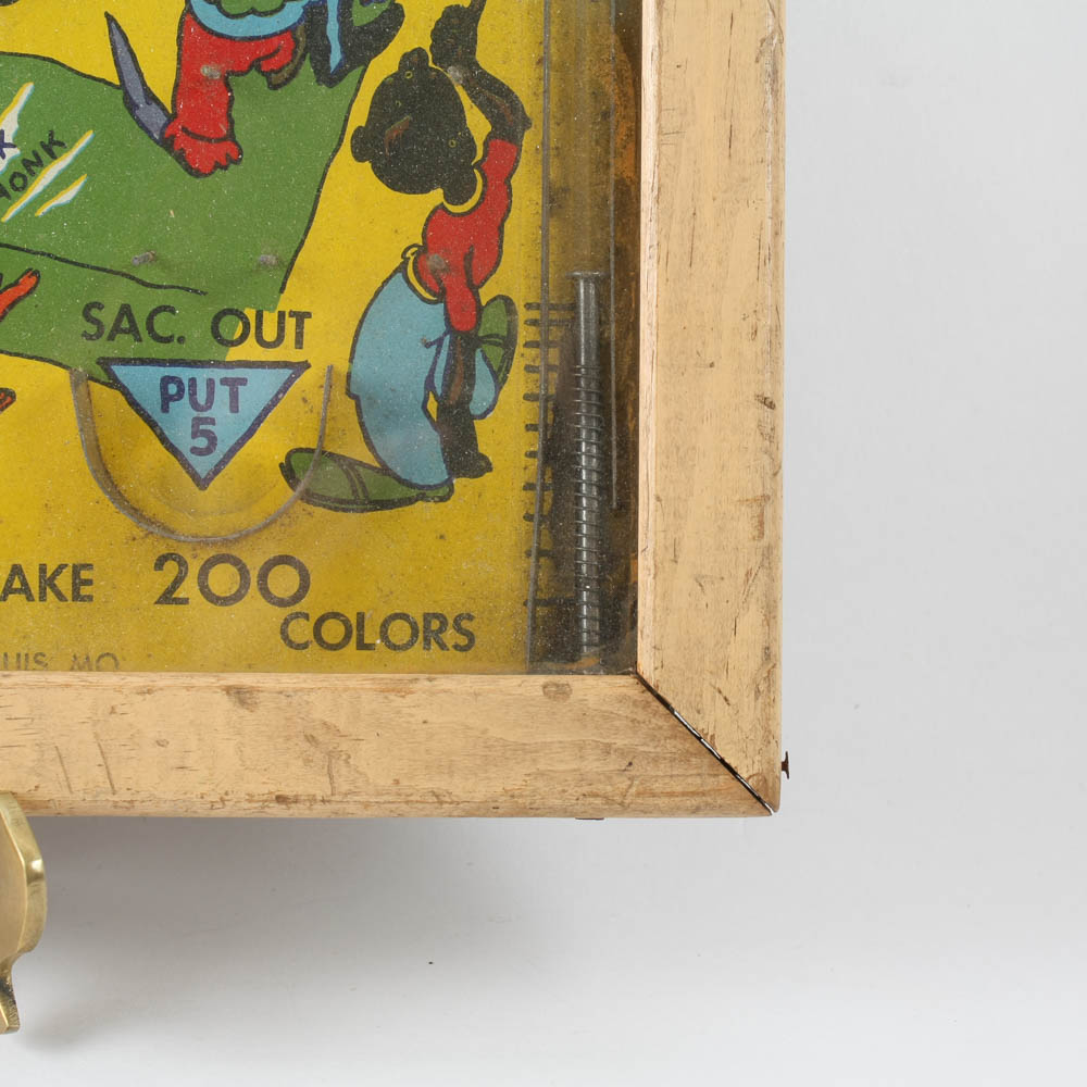 Circa 1930s Poosh-M-Up Jr. "4-in-1" Bagatelle Game