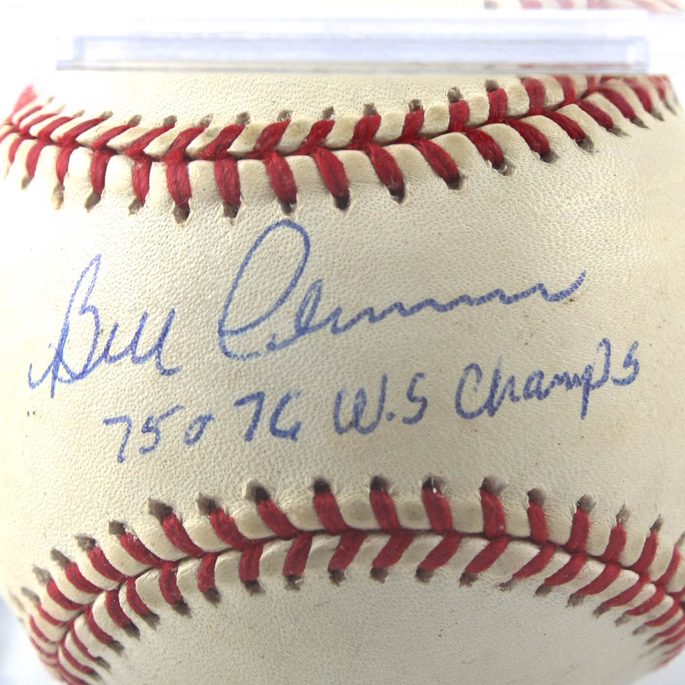 Bill Plummer Autographed Official Baseball