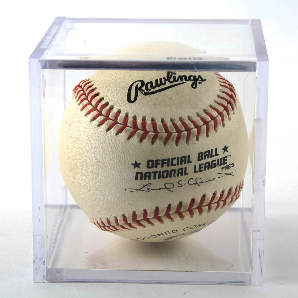 Bill Plummer Autographed Official Baseball