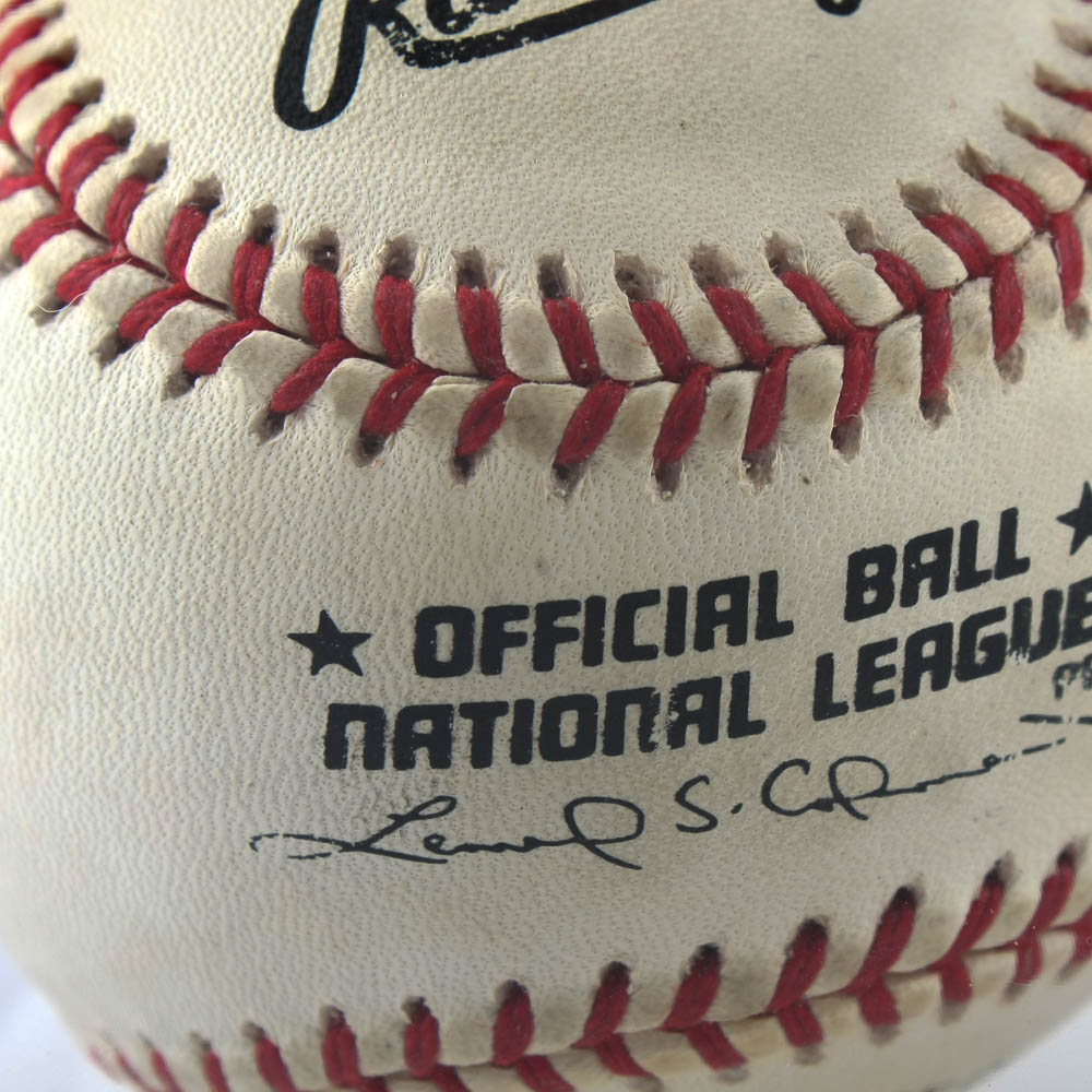Bill Plummer Autographed Official Baseball