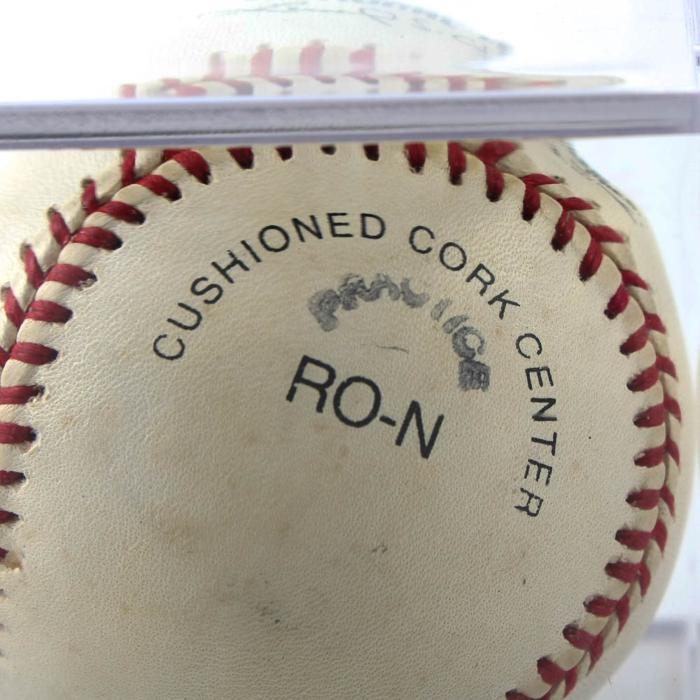 Bill Plummer Autographed Official Baseball