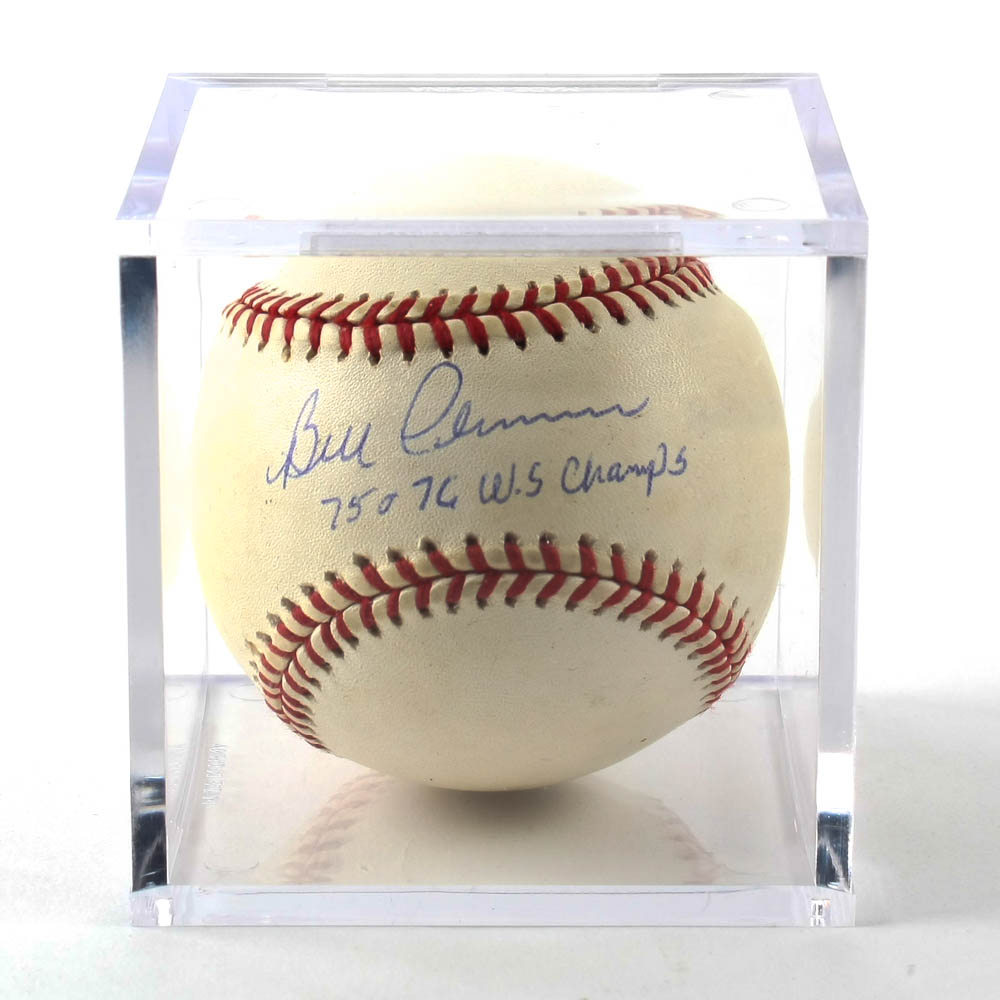 Bill Plummer Autographed Official Baseball