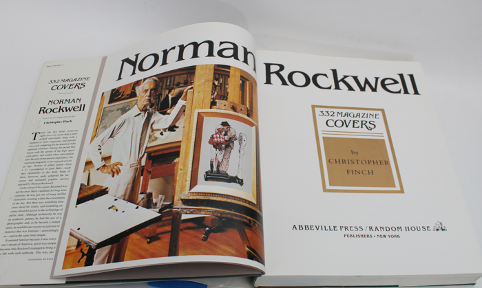 "Normal Rockwell 322 Magazine Covers" Coffee Table Book