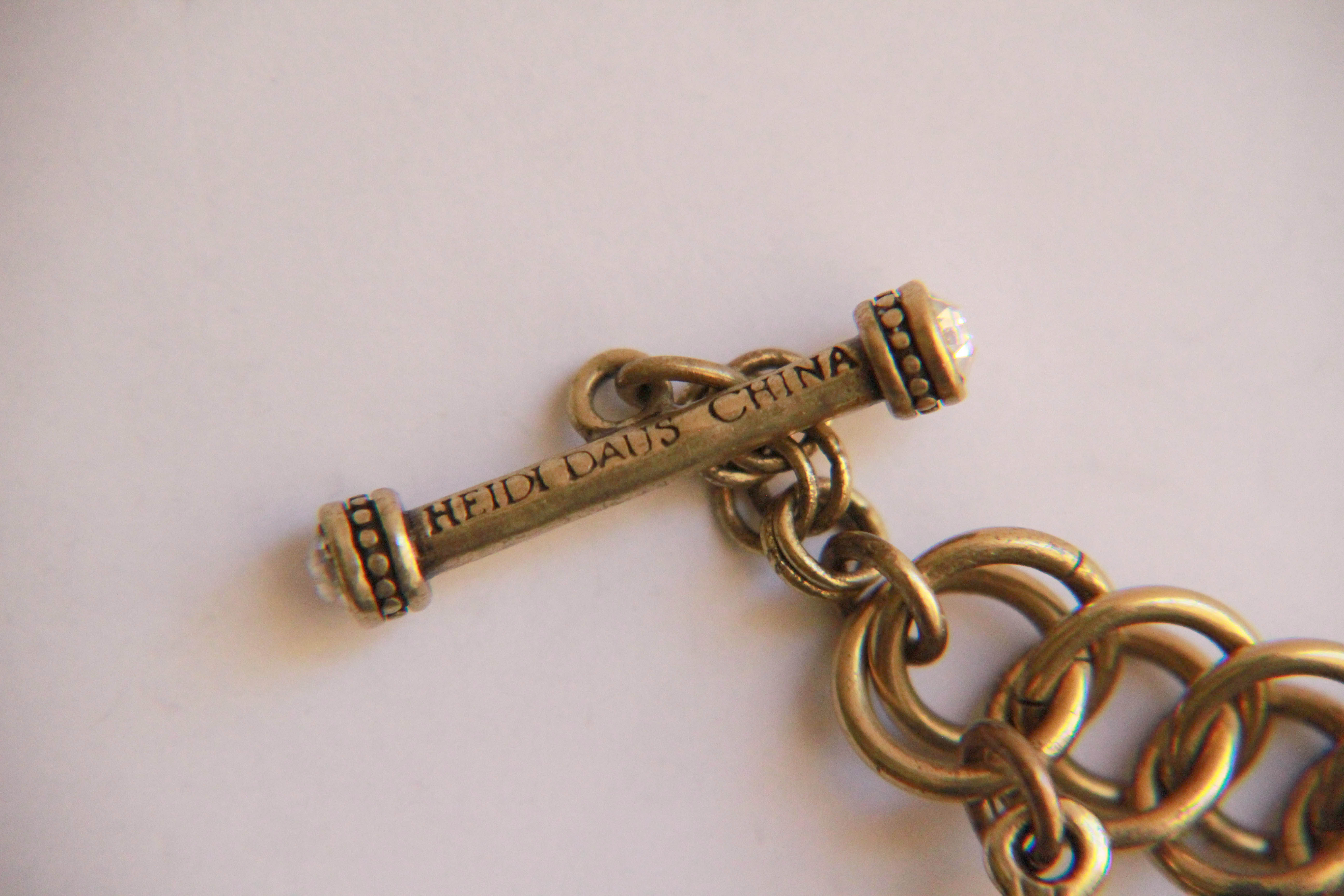 Heidi Daus "Charm School" Charm Bracelet