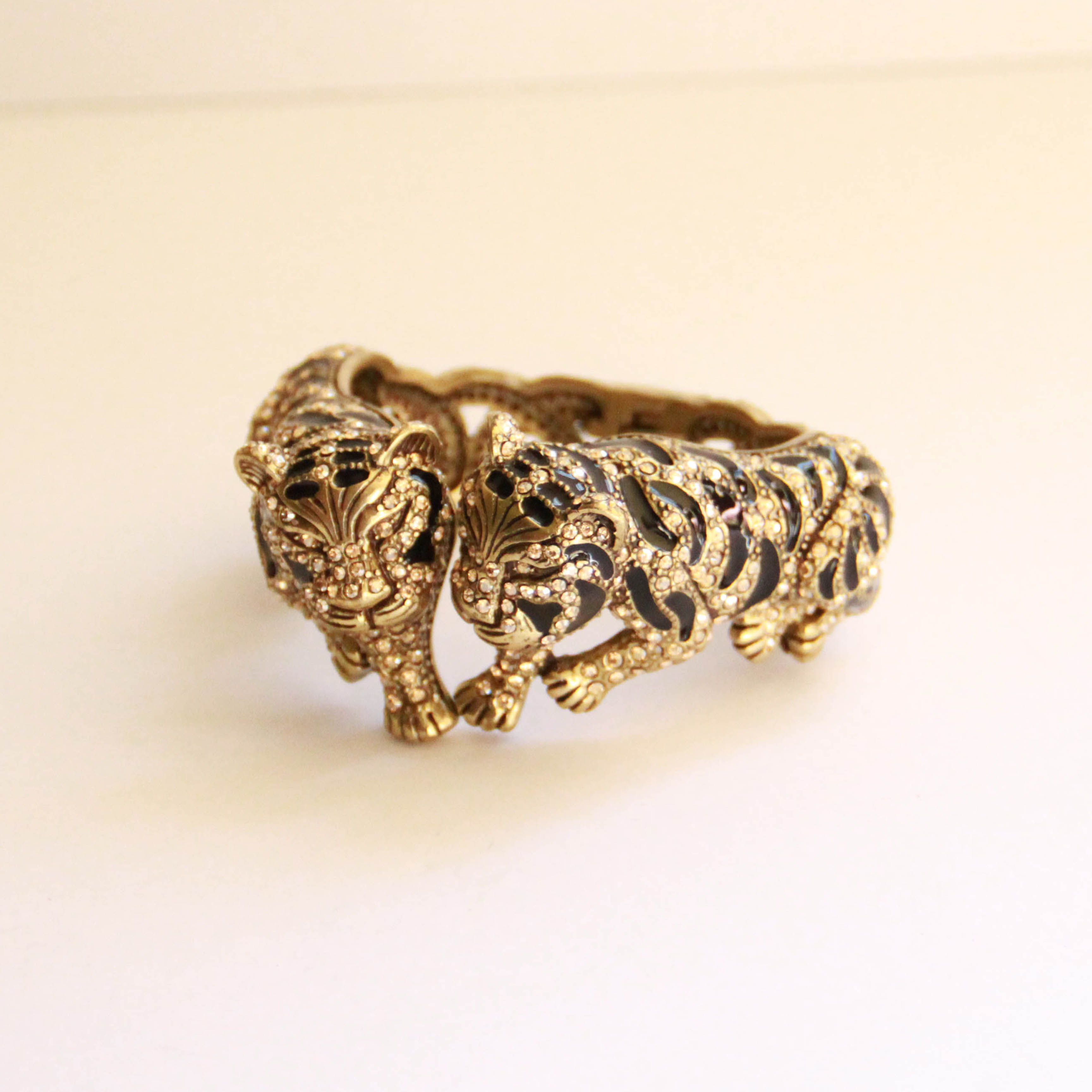 Heidi Daus "Tempting Tigress" Bangle Bracelet